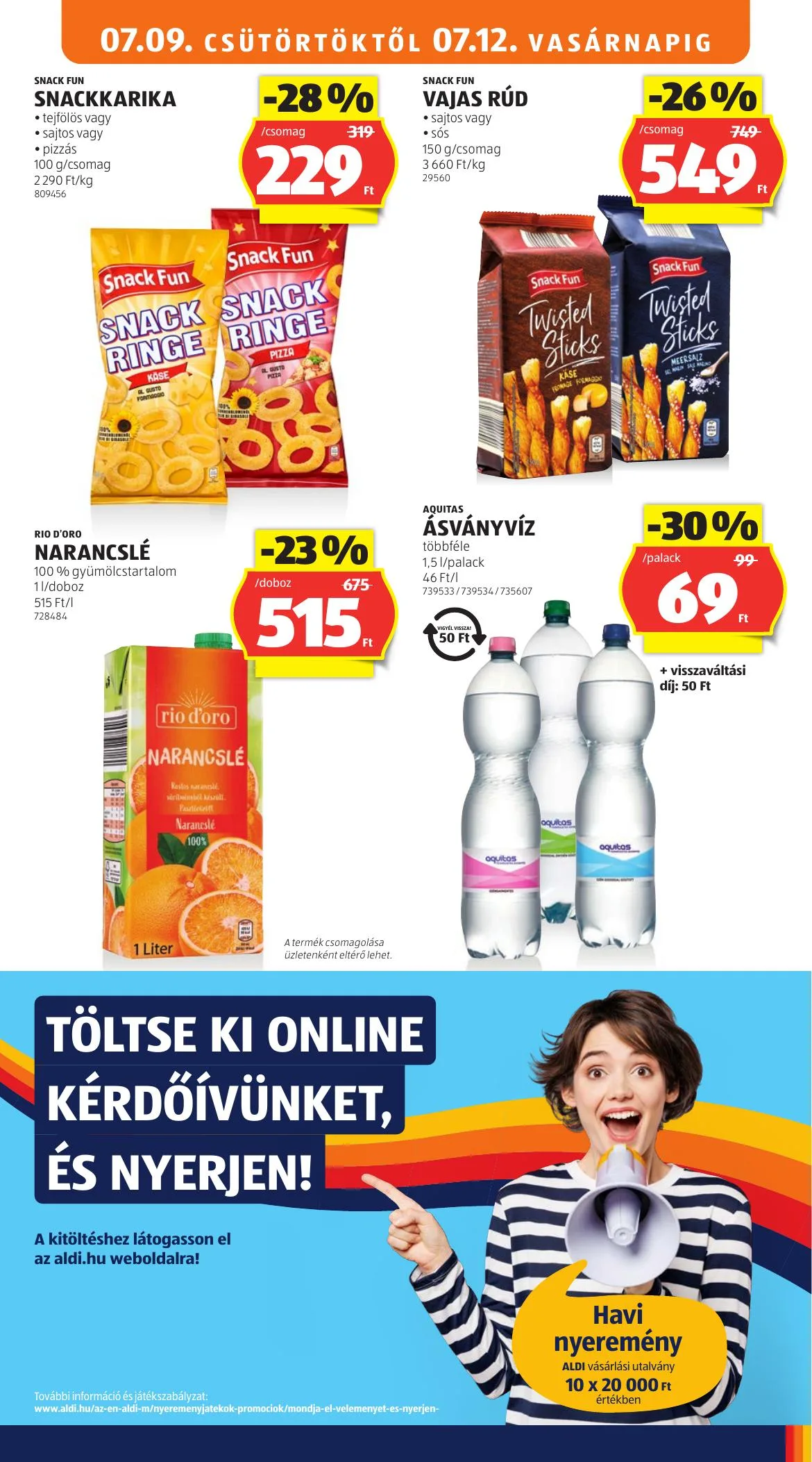 Aldi akciós újság 07.09–07.15 – 19. oldal