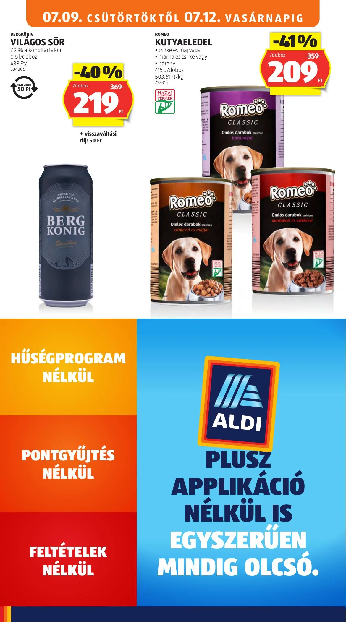 Aldi akciós újság 07.09–07.15 – 20. oldal