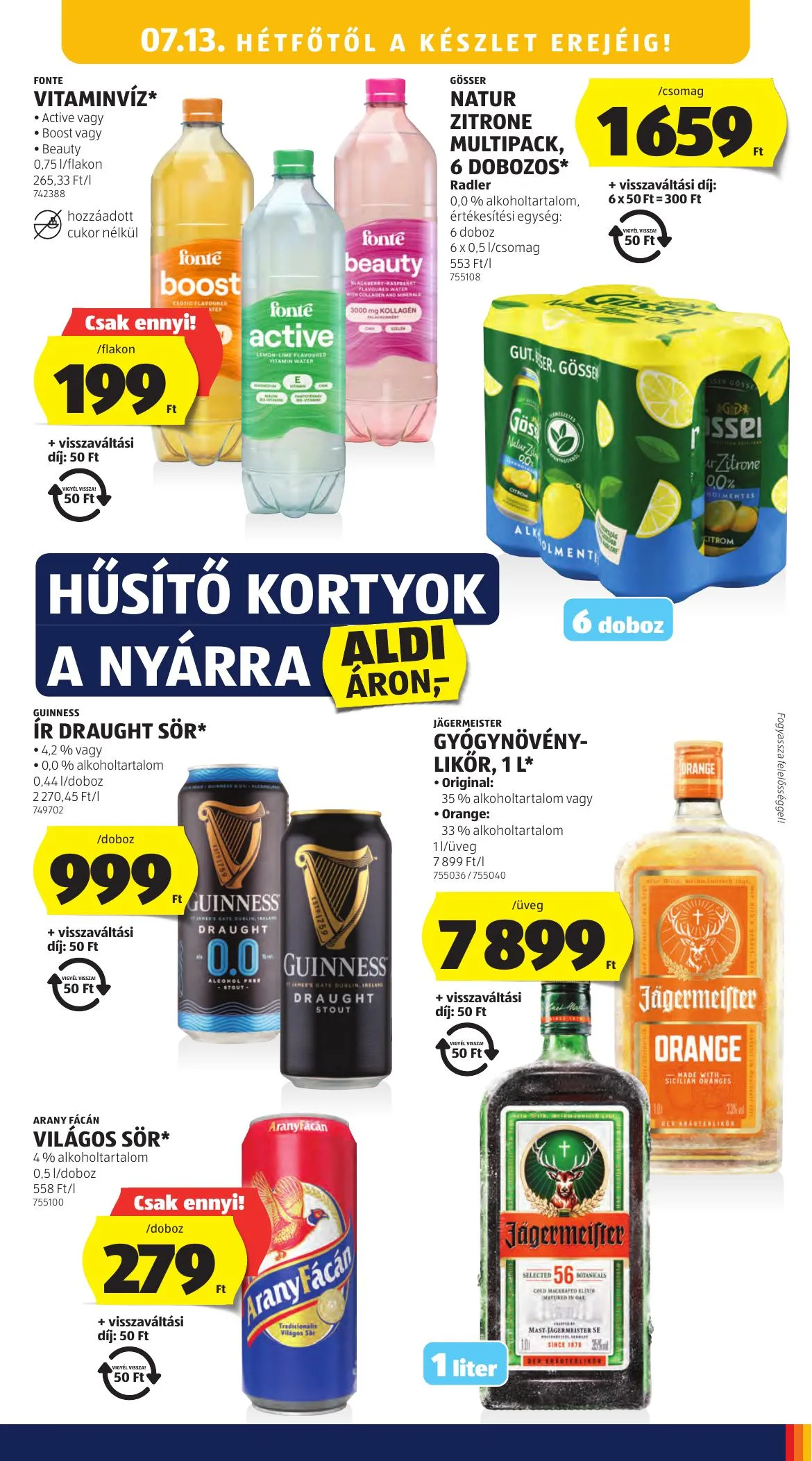 Aldi akciós újság 07.09–07.15 – 23. oldal