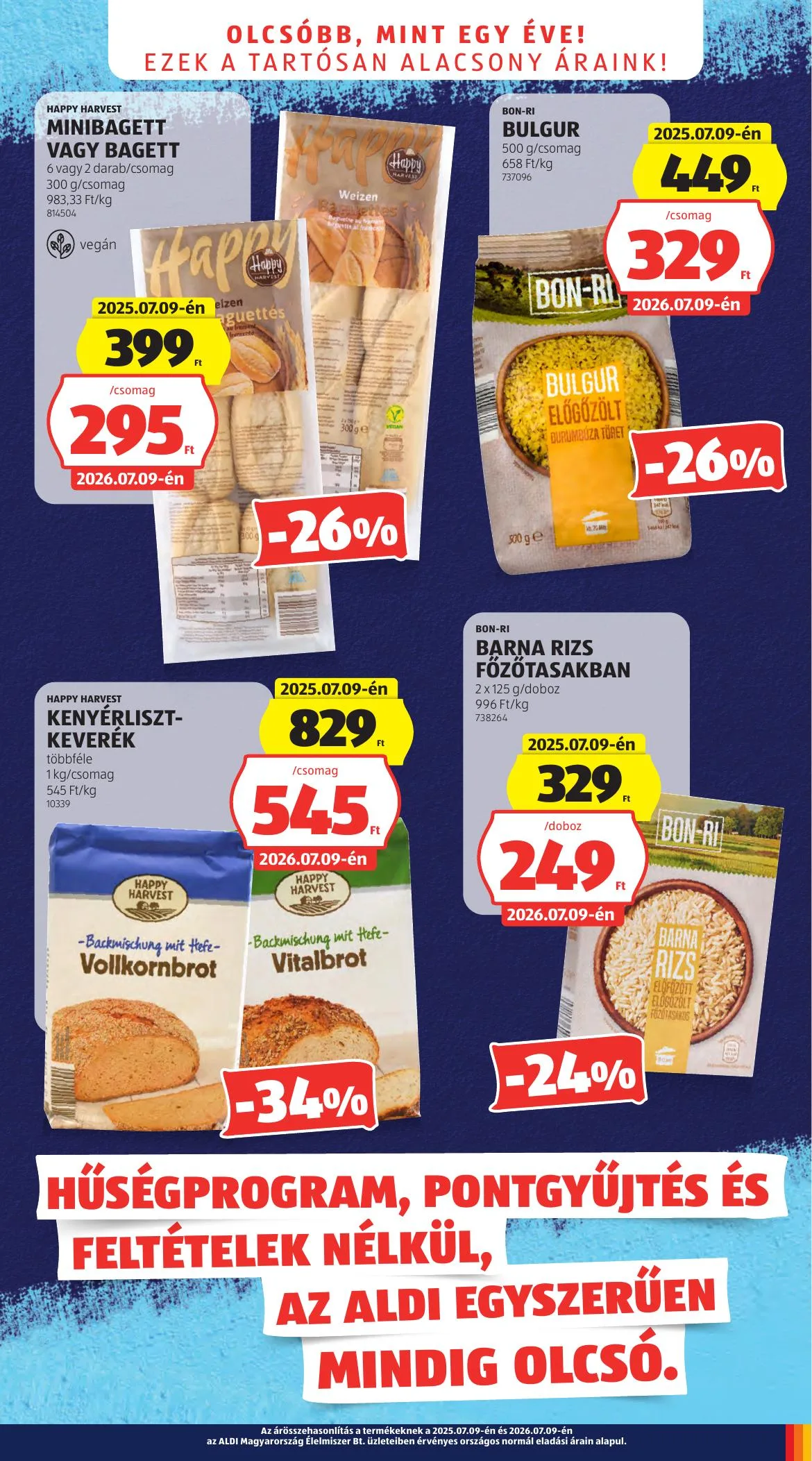 Aldi akciós újság 07.09–07.15 – 3. oldal