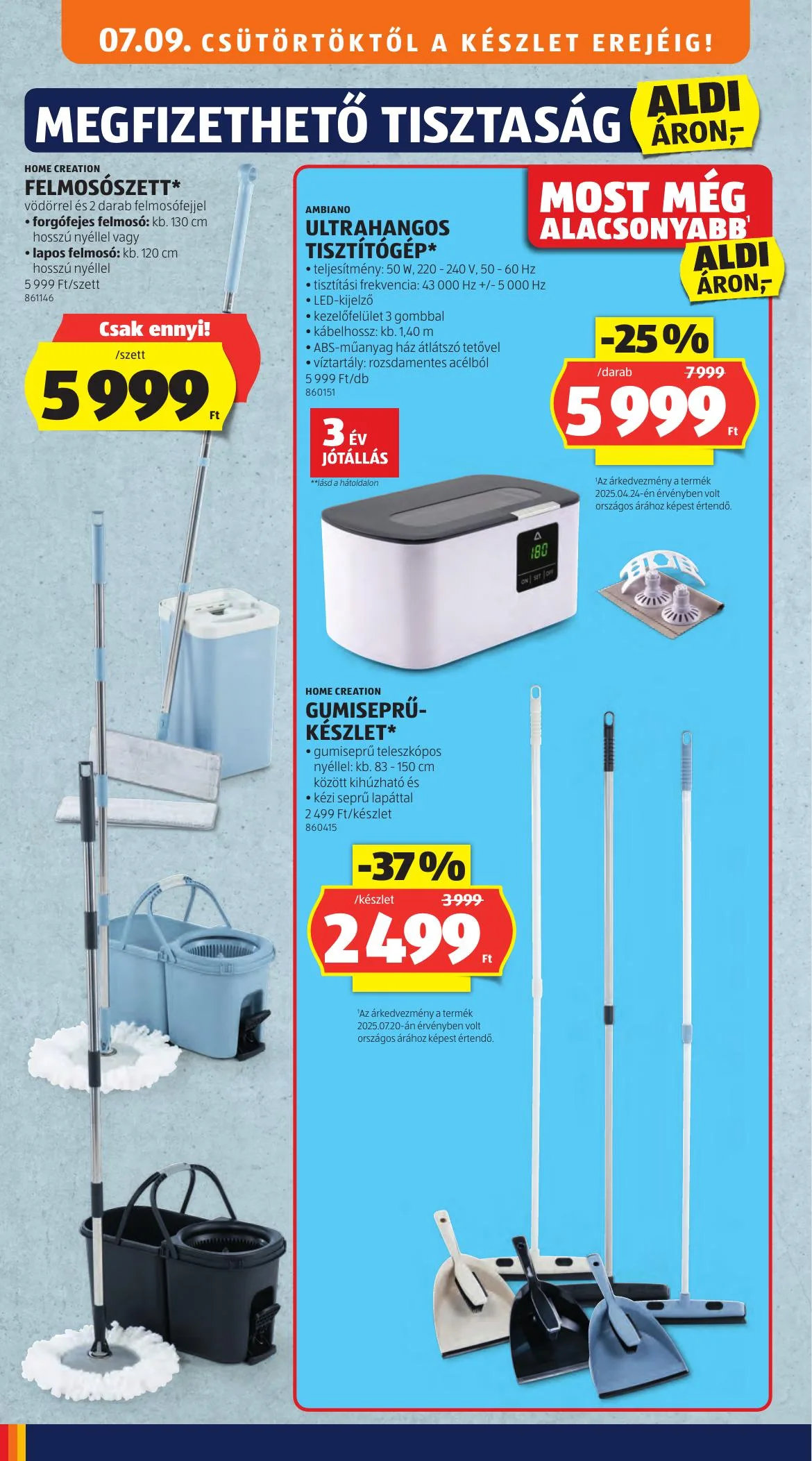 Aldi akciós újság 07.09–07.15 – 40. oldal