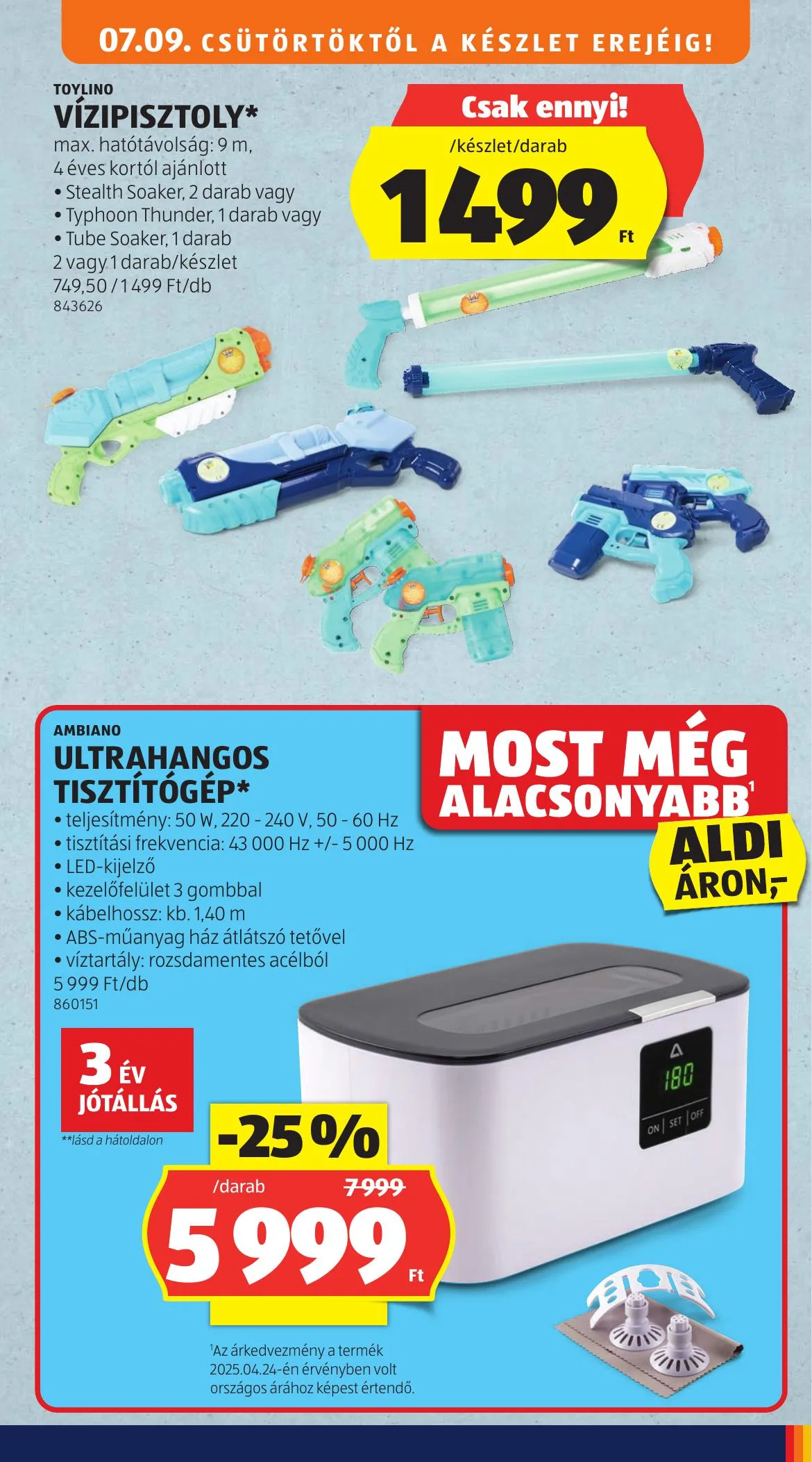 Aldi akciós újság 07.09–07.15 – 43. oldal