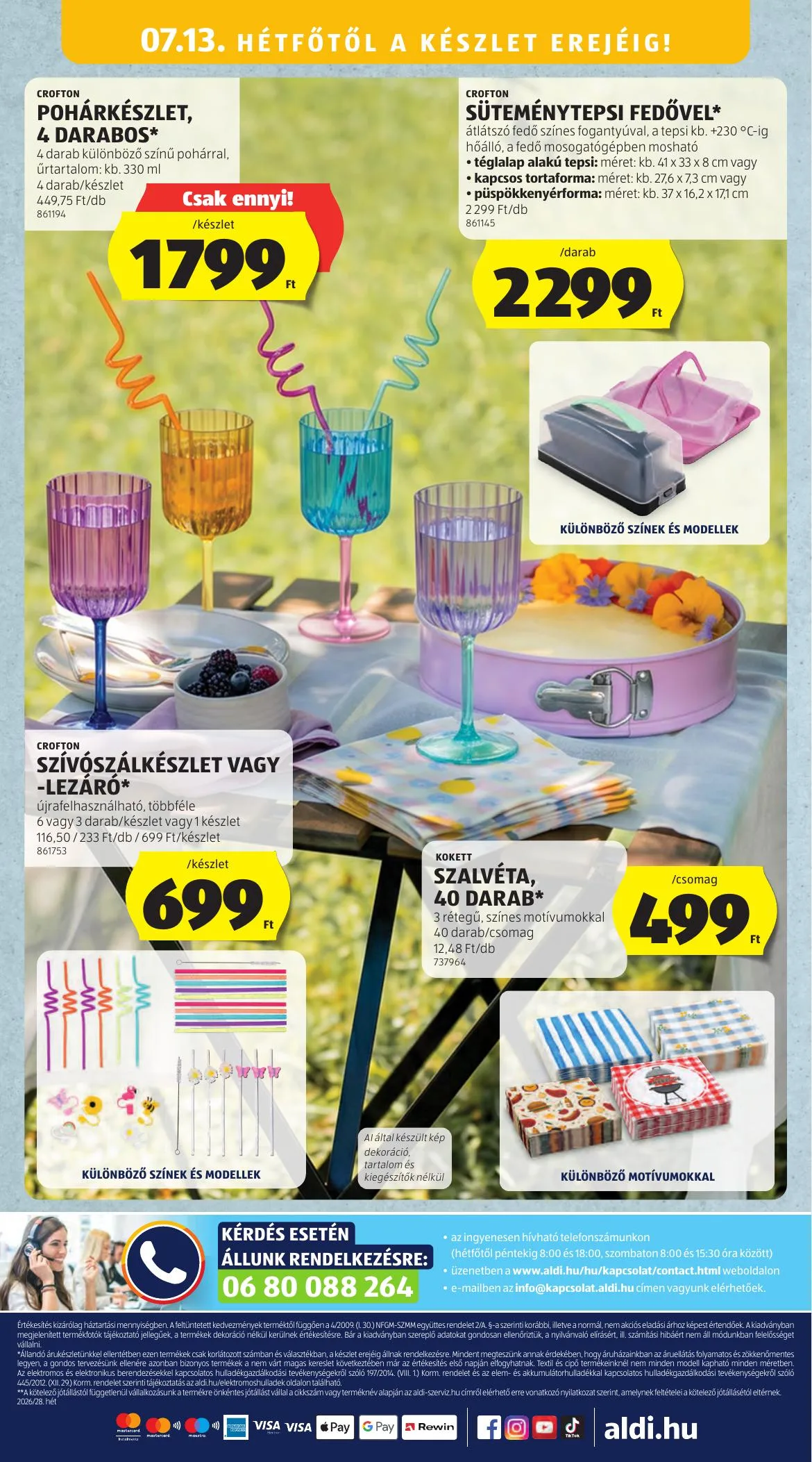 Aldi akciós újság 07.09–07.15 – 56. oldal