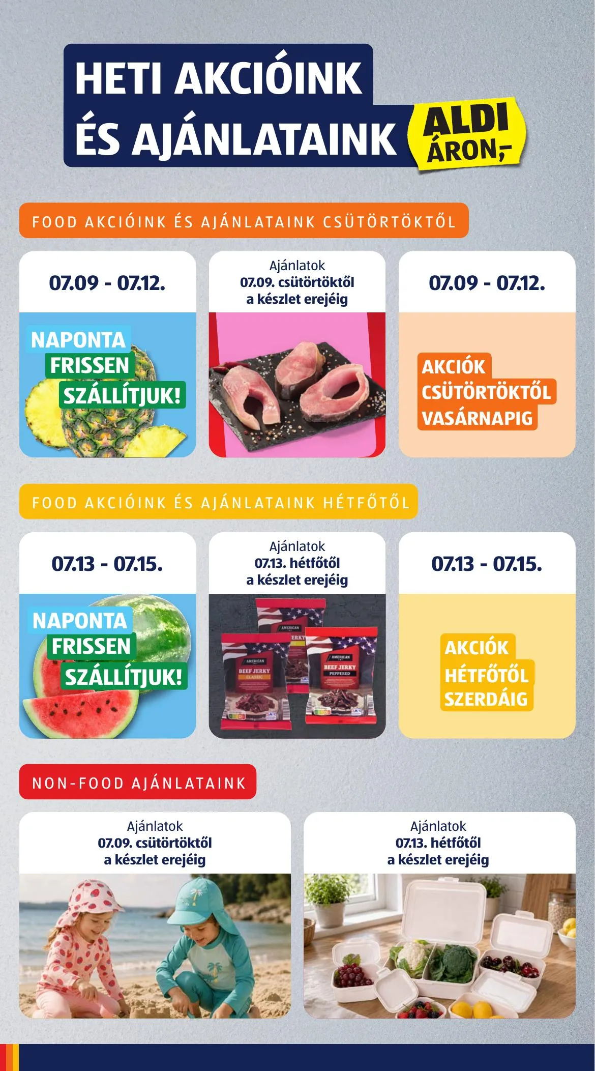 Aldi akciós újság 07.09–07.15 – 6. oldal
