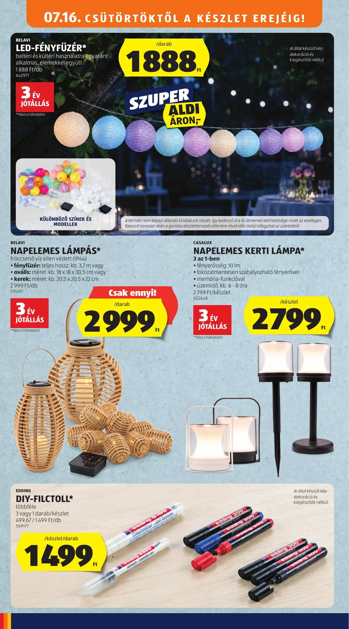 Aldi akciós újság 07.16–07.22 – 44. oldal
