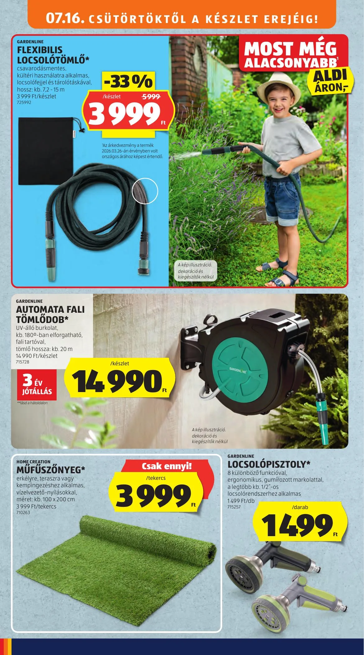 Aldi akciós újság 07.16–07.22 – 46. oldal
