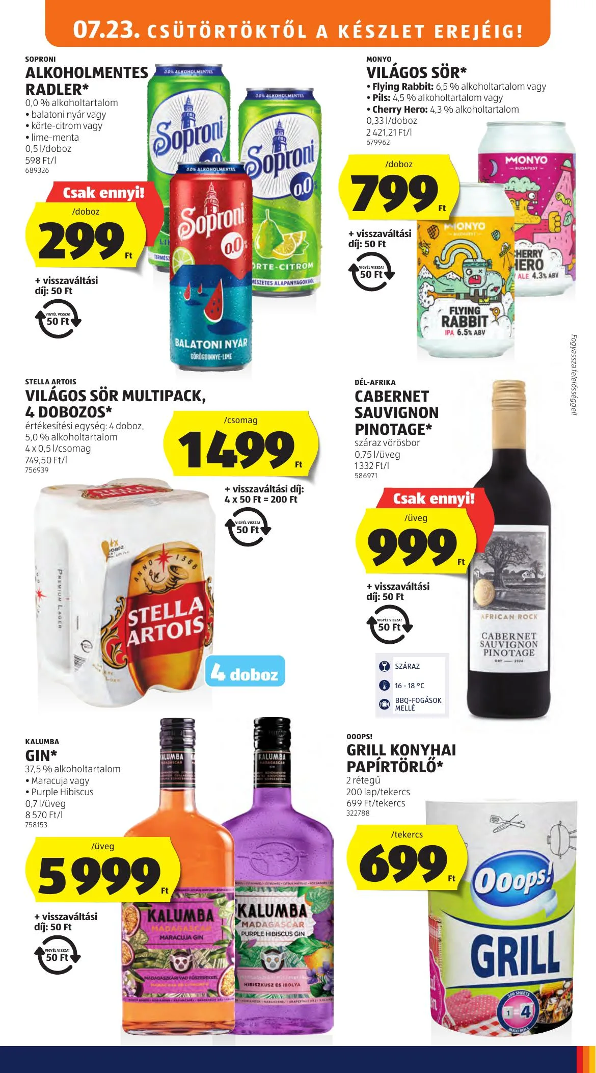 Aldi akciós újság 07.23–07.29 – 13. oldal