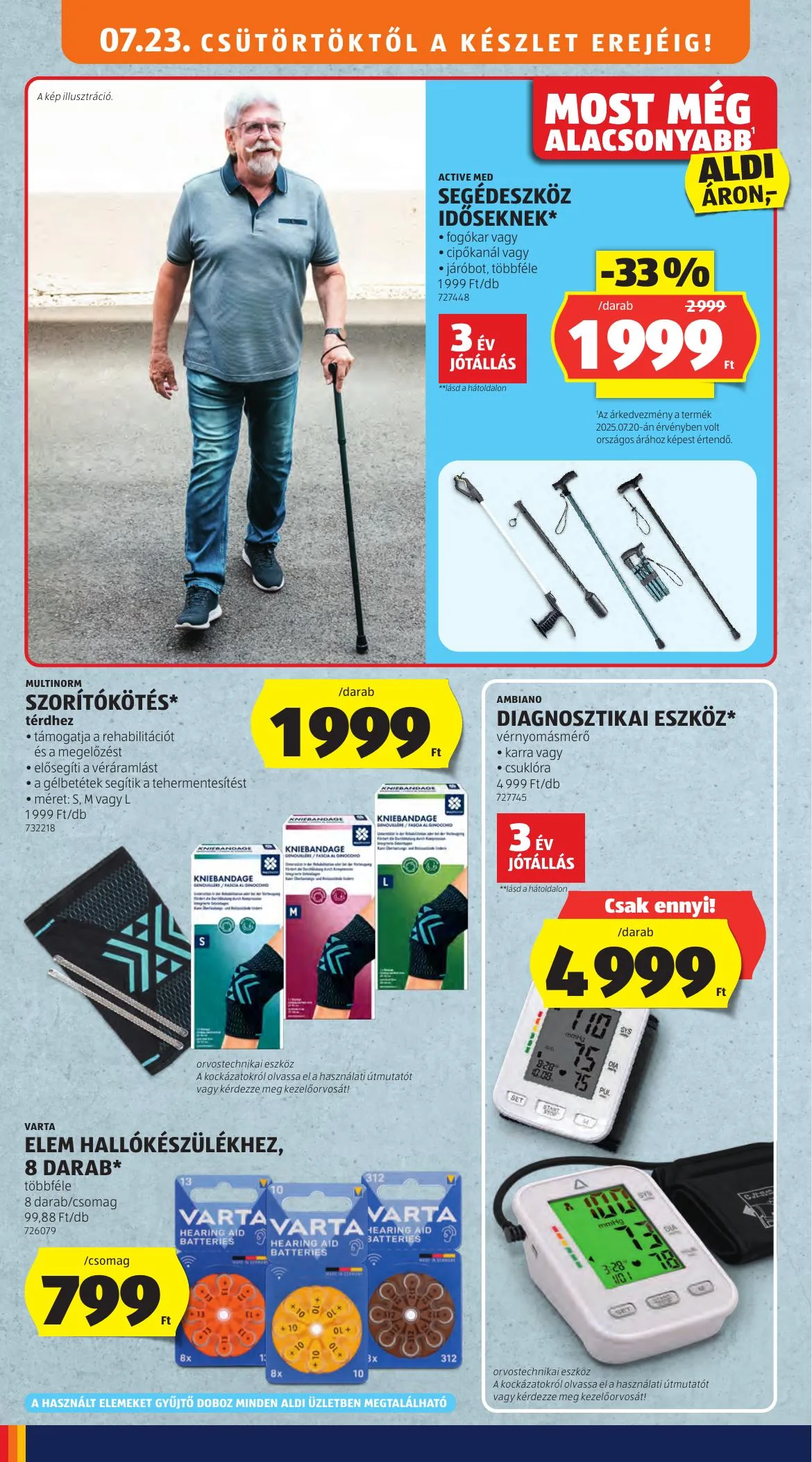 Aldi akciós újság 07.23–07.29 – 38. oldal