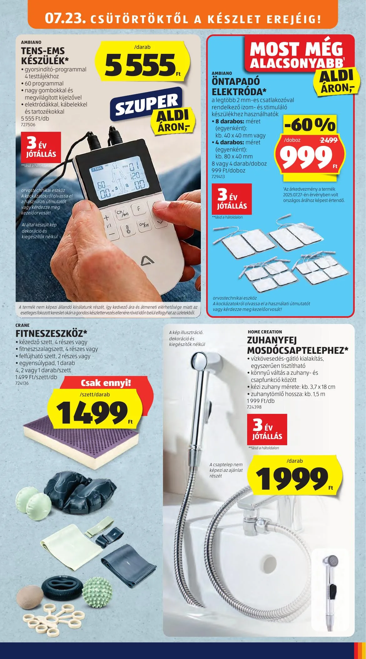 Aldi akciós újság 07.23–07.29 – 39. oldal