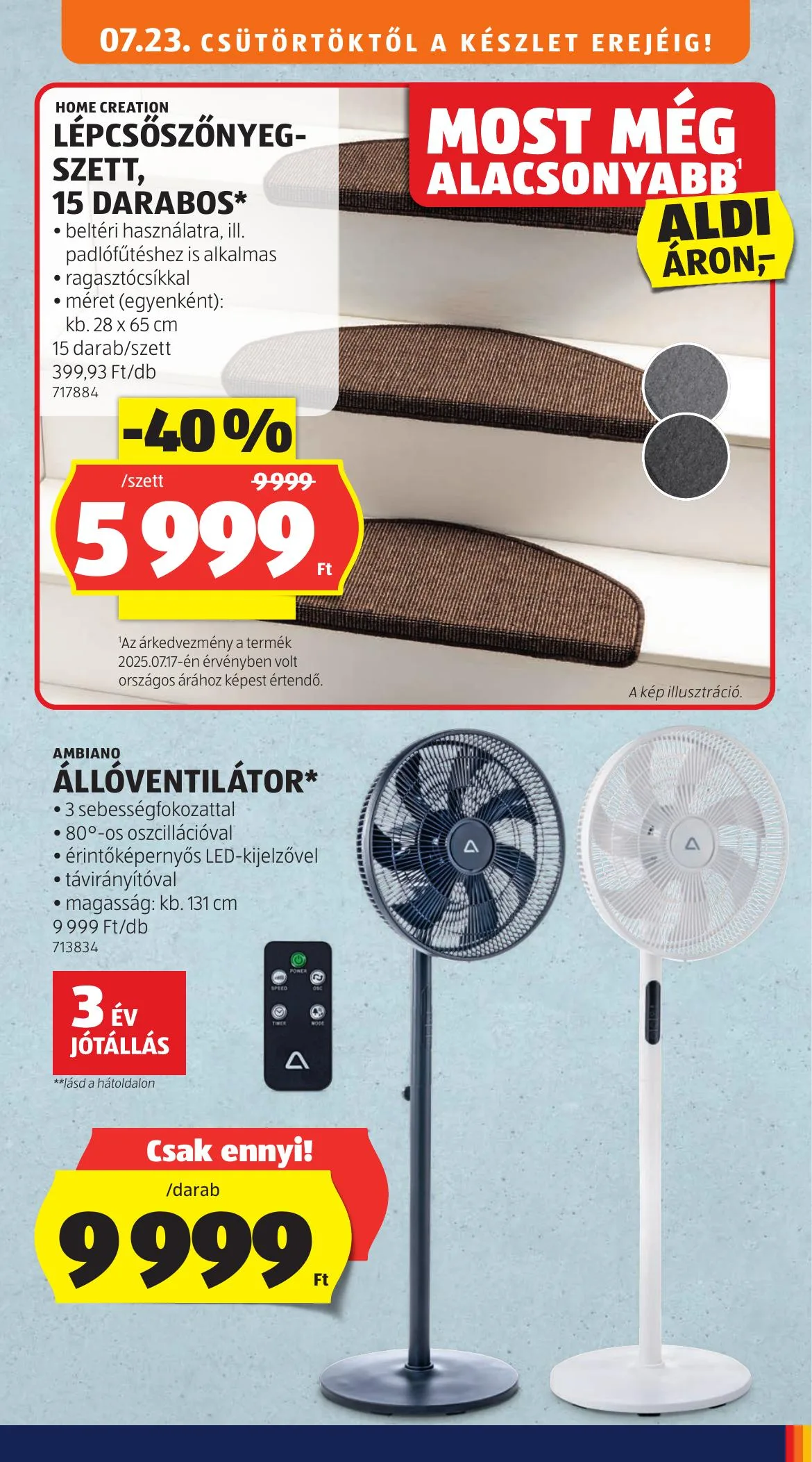 Aldi akciós újság 07.23–07.29 – 43. oldal