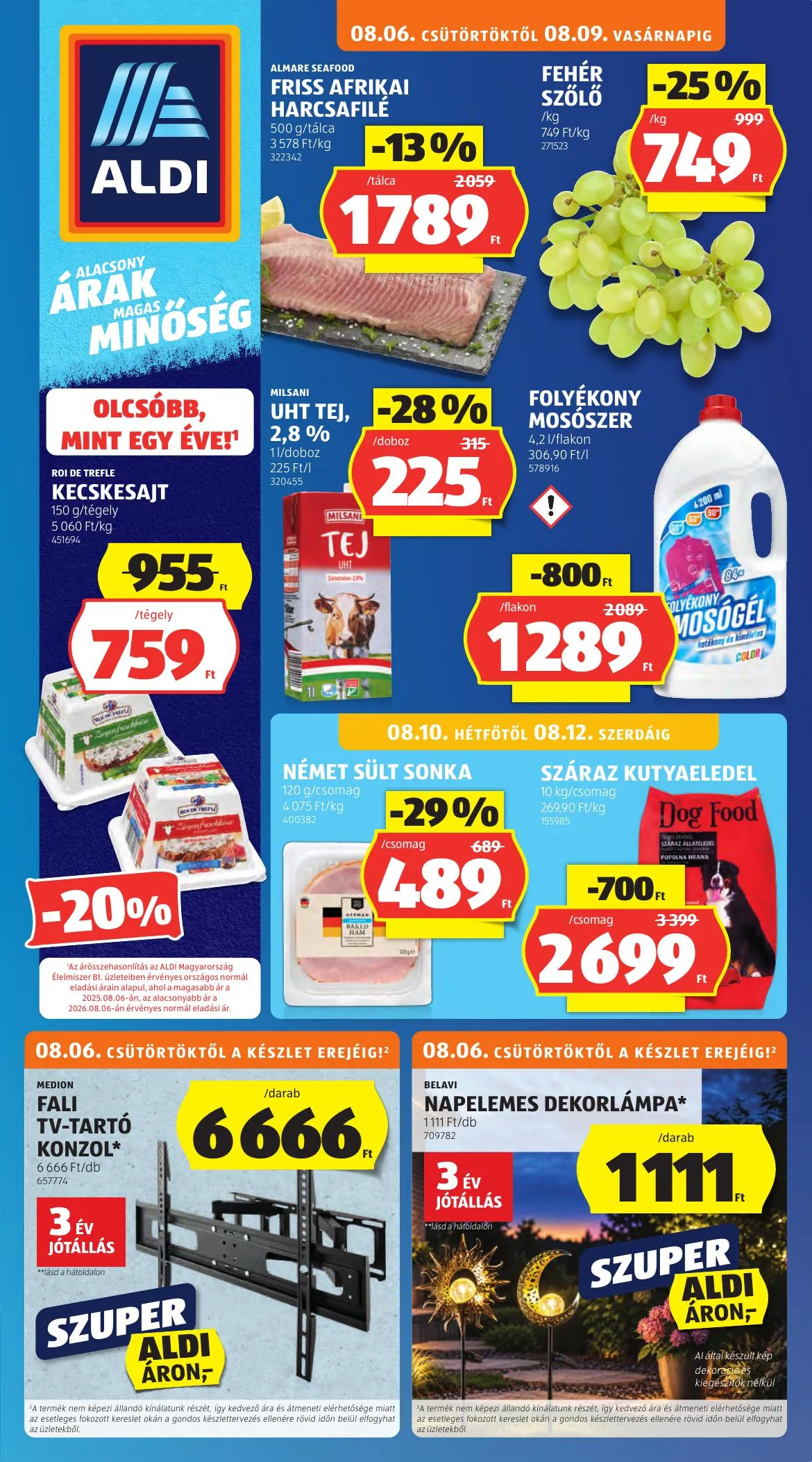 Aldi akciós újság 08.06–08.12