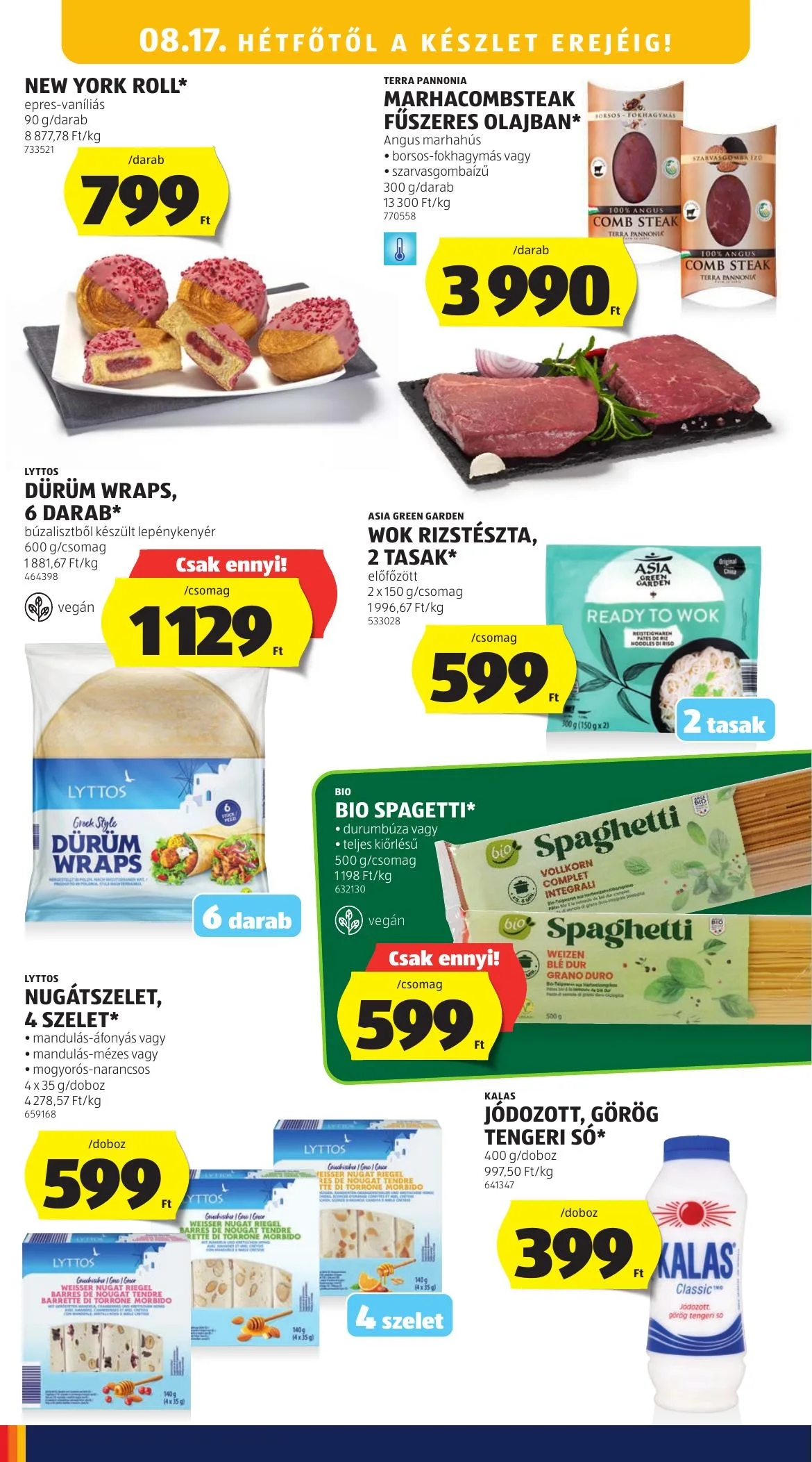 Aldi akciós újság 08.13–08.19 – 22. oldal