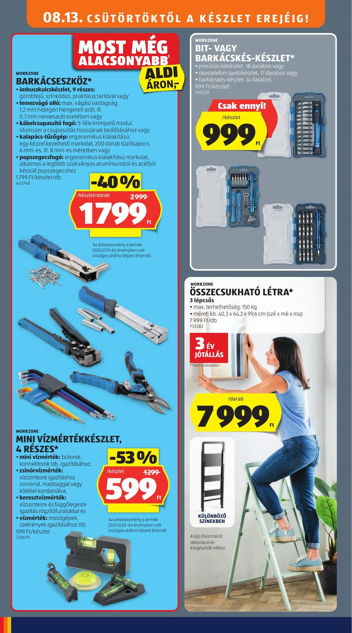 Aldi akciós újság 08.13–08.19 – 34. oldal