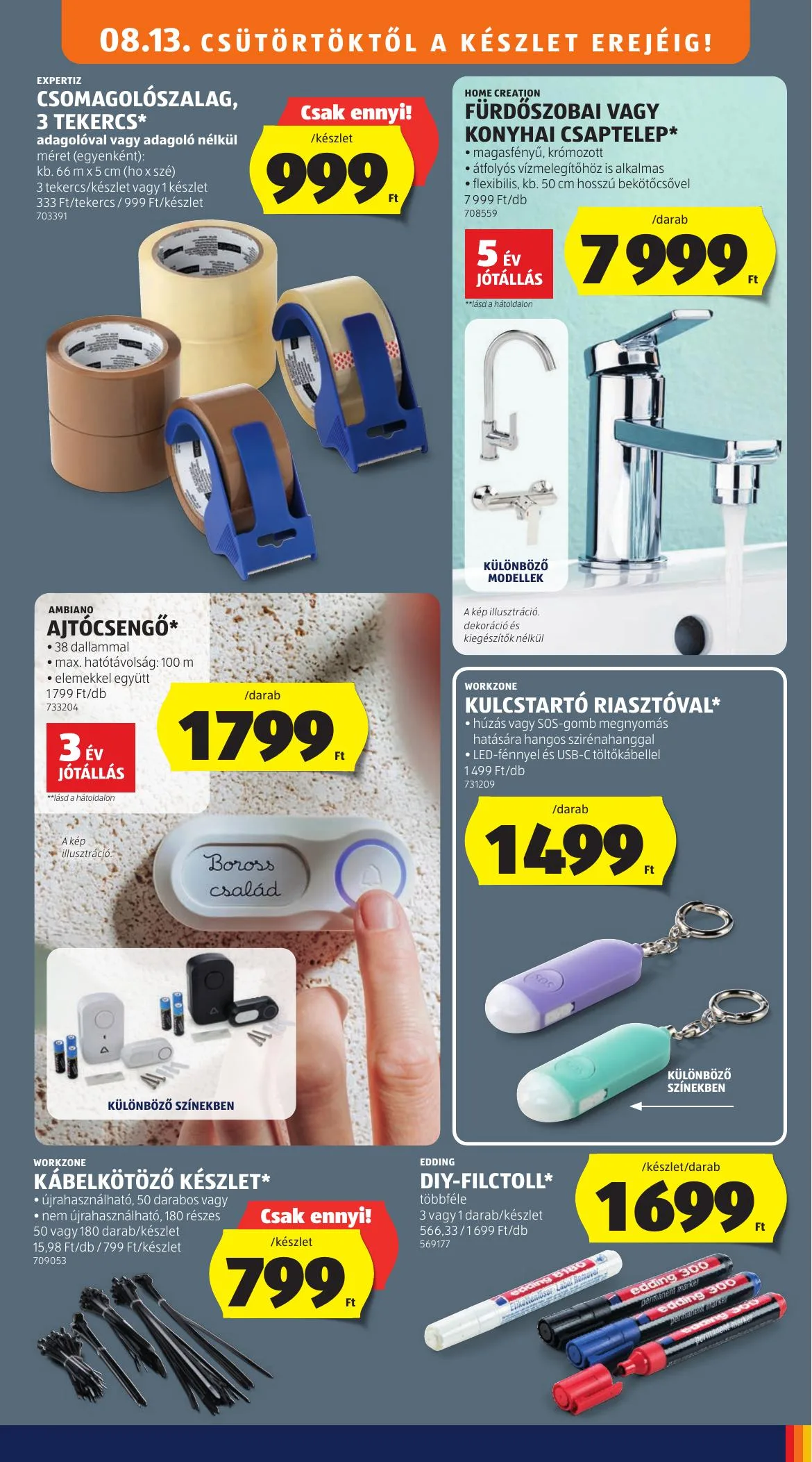 Aldi akciós újság 08.13–08.19 – 35. oldal