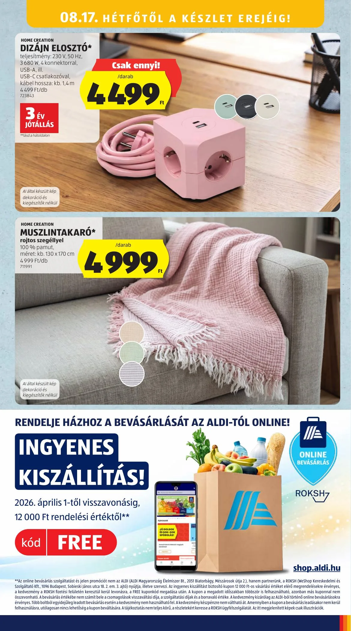 Aldi akciós újság 08.13–08.19 – 43. oldal