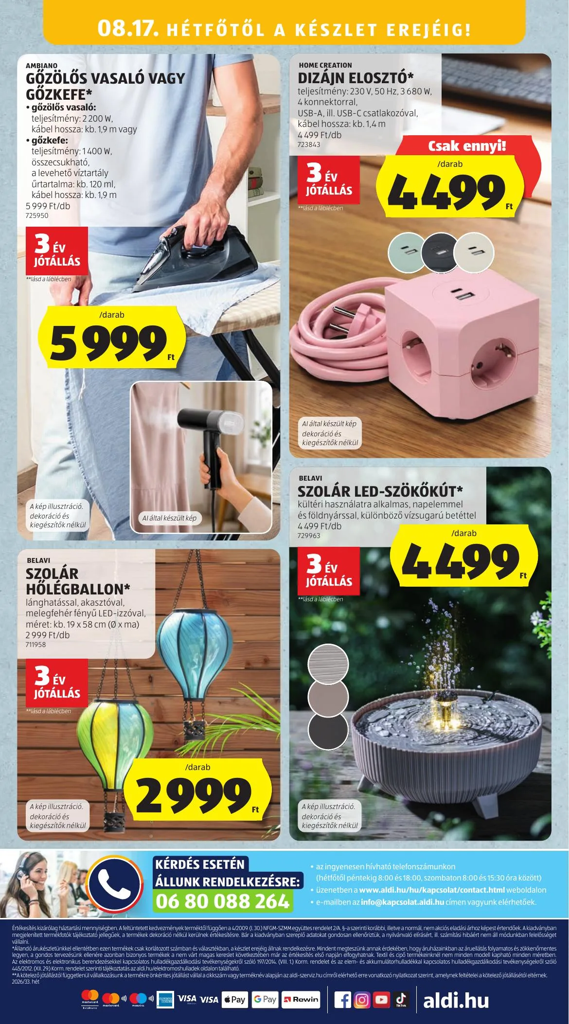 Aldi akciós újság 08.13–08.19 – 48. oldal