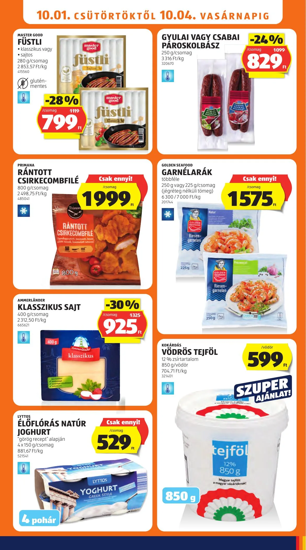 Aldi akciós újság 10.01–10.07 – 13. oldal