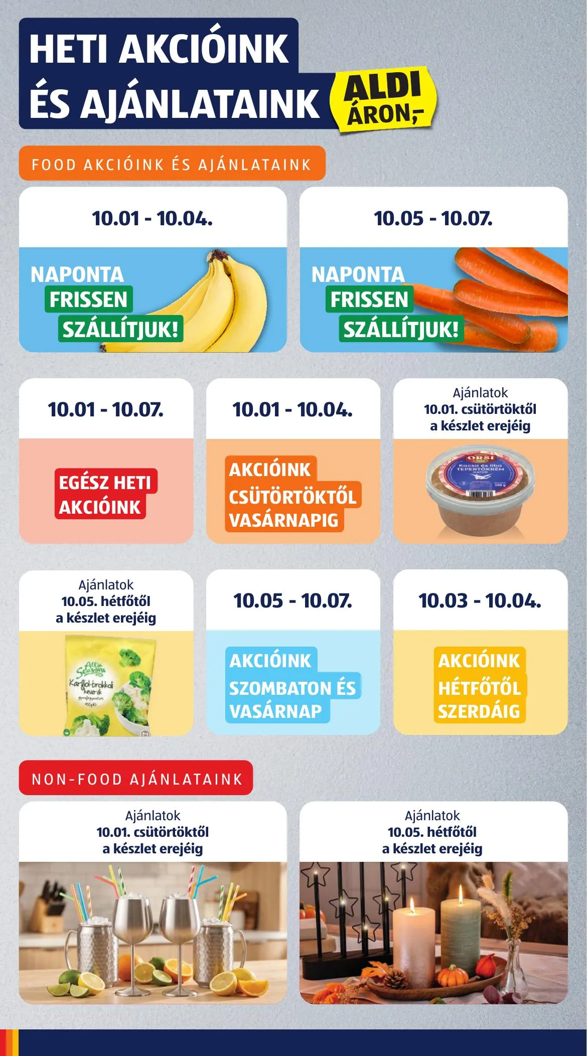 Aldi akciós újság 10.01–10.07 – 4. oldal