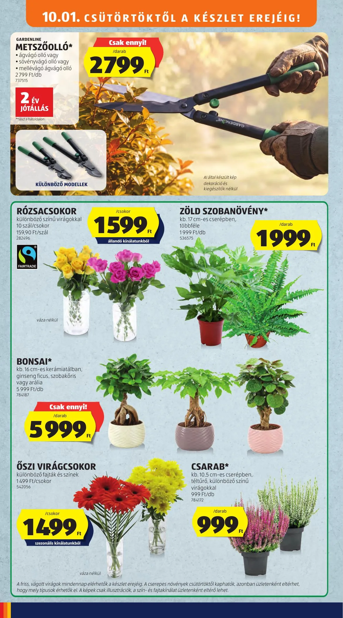 Aldi akciós újság 10.01–10.07 – 40. oldal