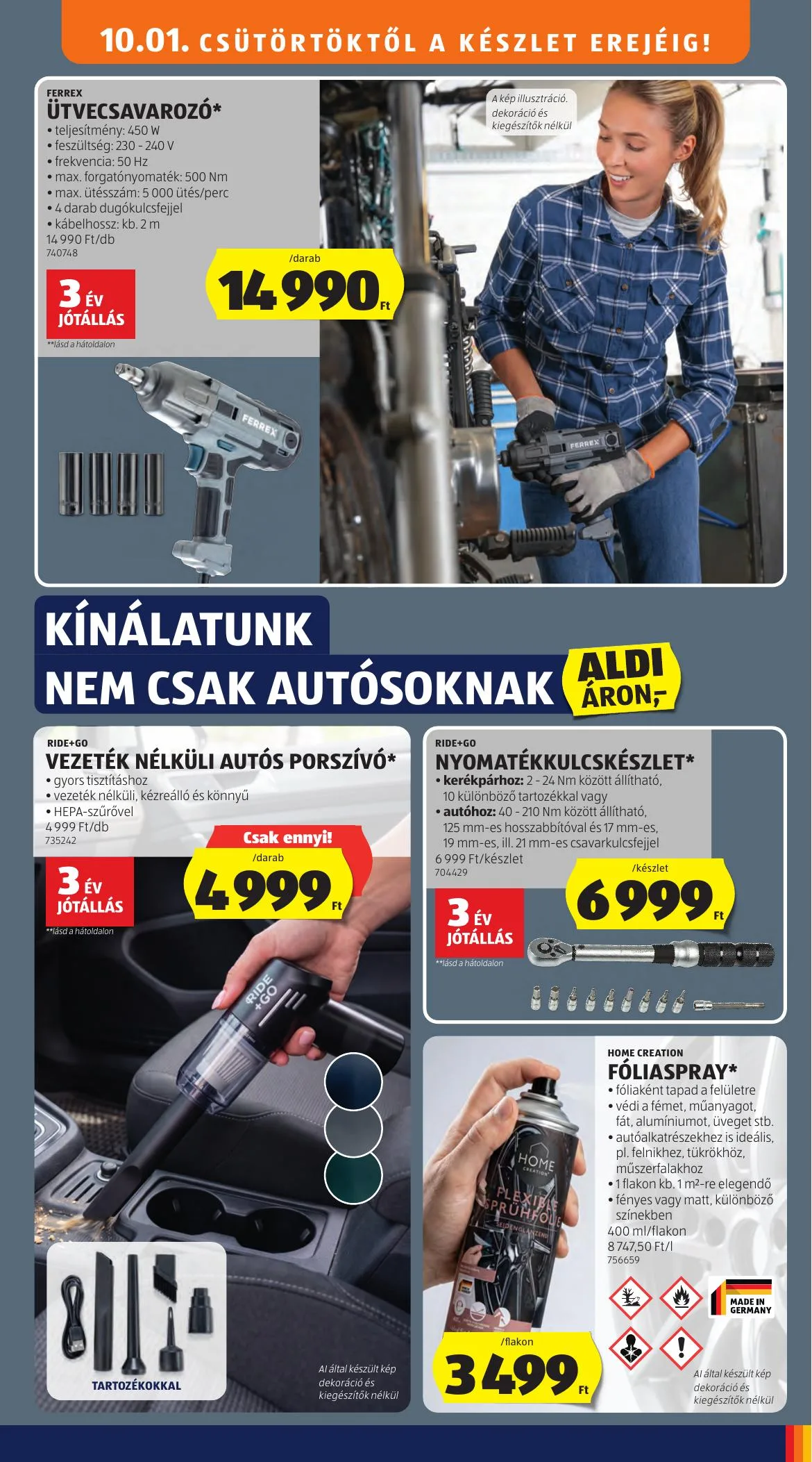Aldi akciós újság 10.01–10.07 – 41. oldal