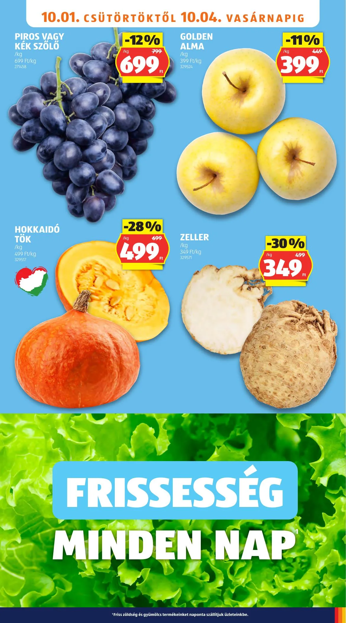 Aldi akciós újság 10.01–10.07 – 7. oldal