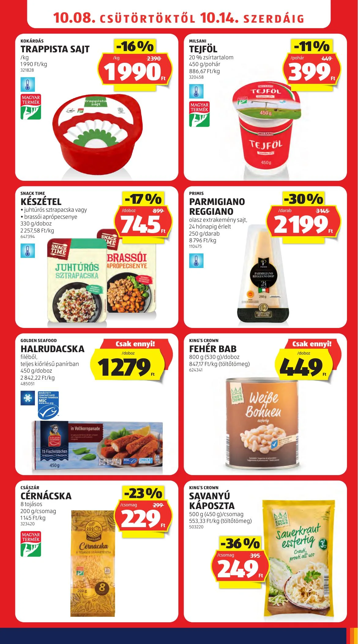 Aldi akciós újság 10.08–10.14 – 11. oldal