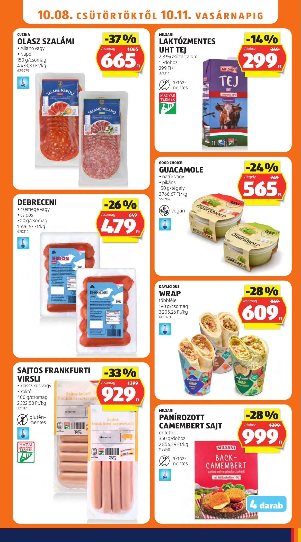 Aldi akciós újság 10.08–10.14 – 13. oldal