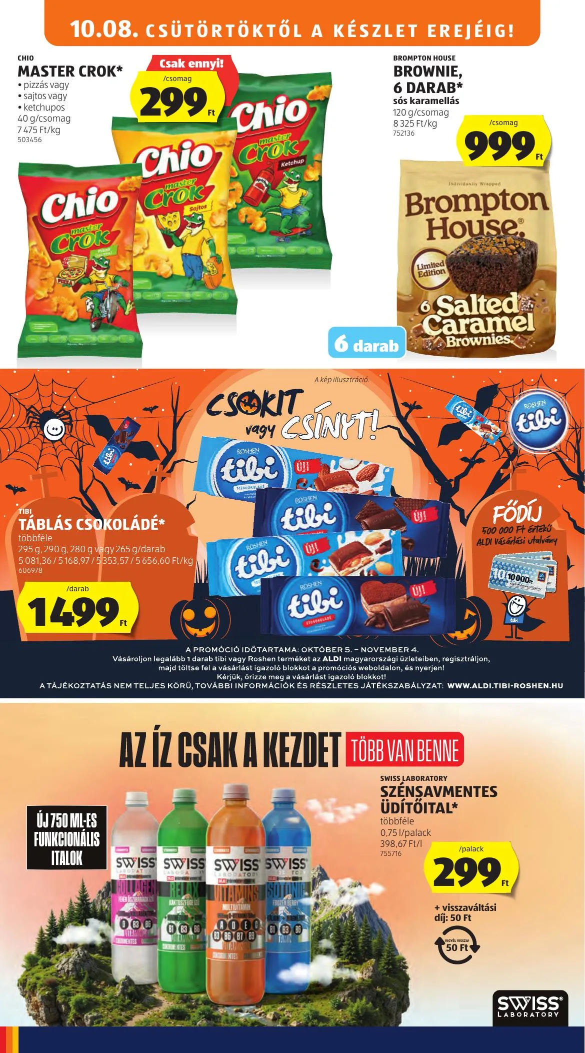 Aldi akciós újság 10.08–10.14 – 18. oldal