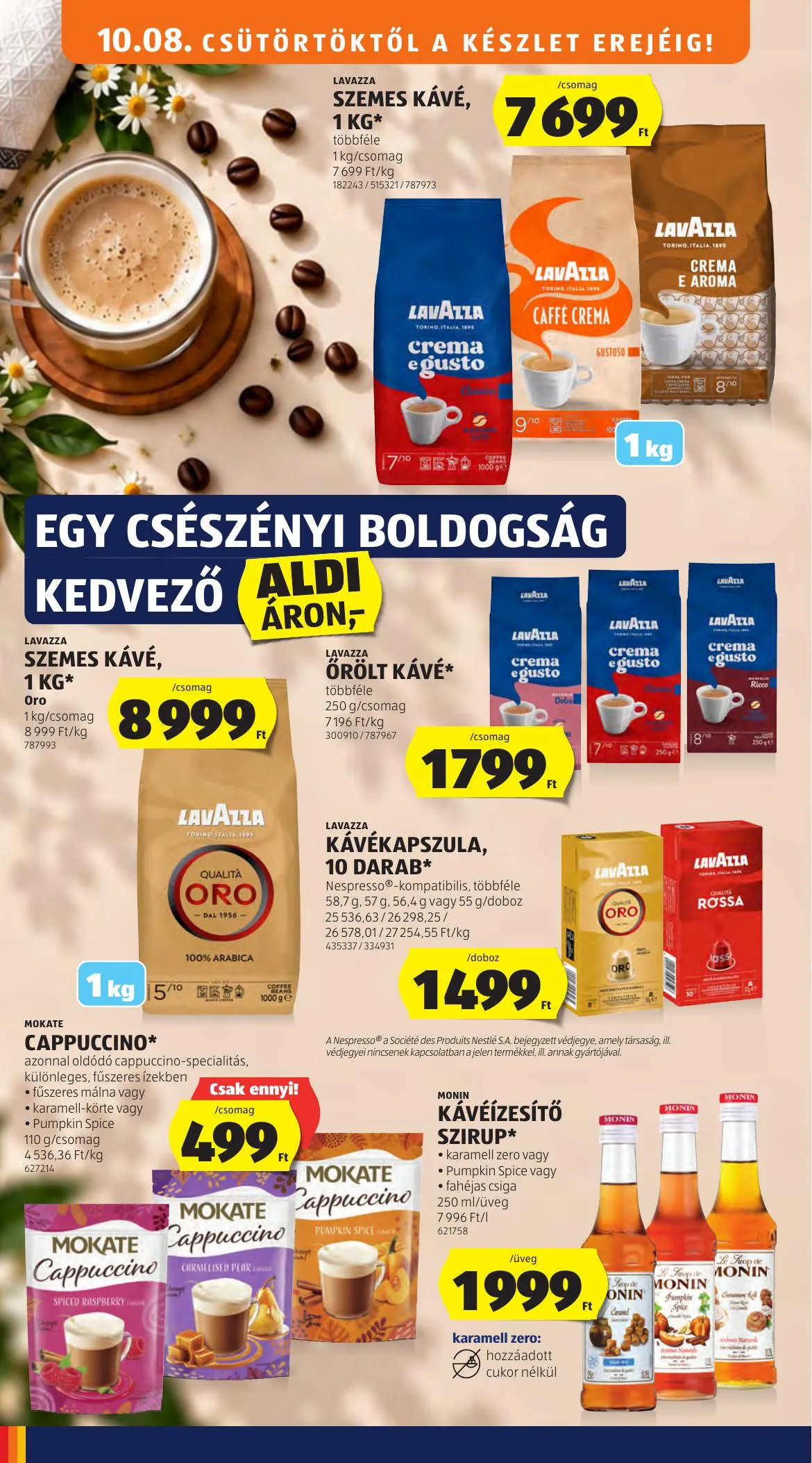 Aldi akciós újság 10.08–10.14 – 20. oldal
