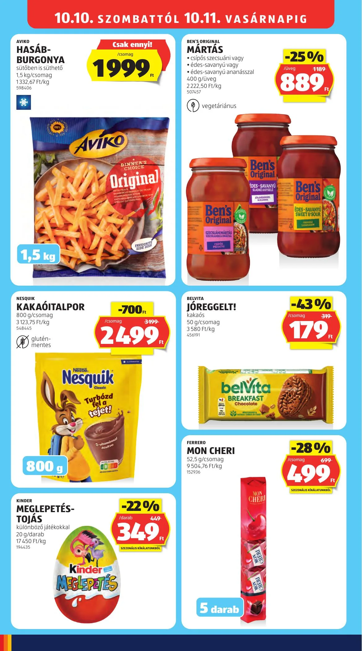 Aldi akciós újság 10.08–10.14 – 32. oldal