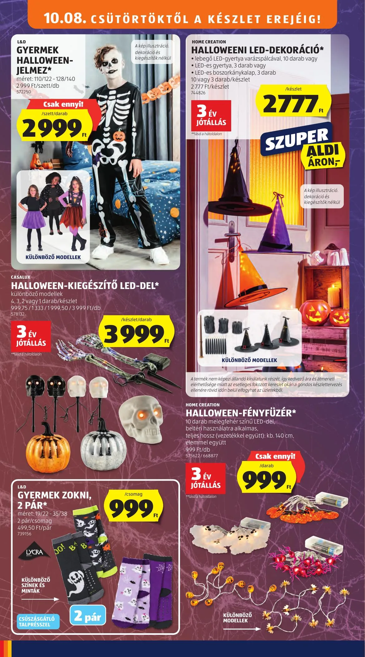 Aldi akciós újság 10.08–10.14 – 40. oldal