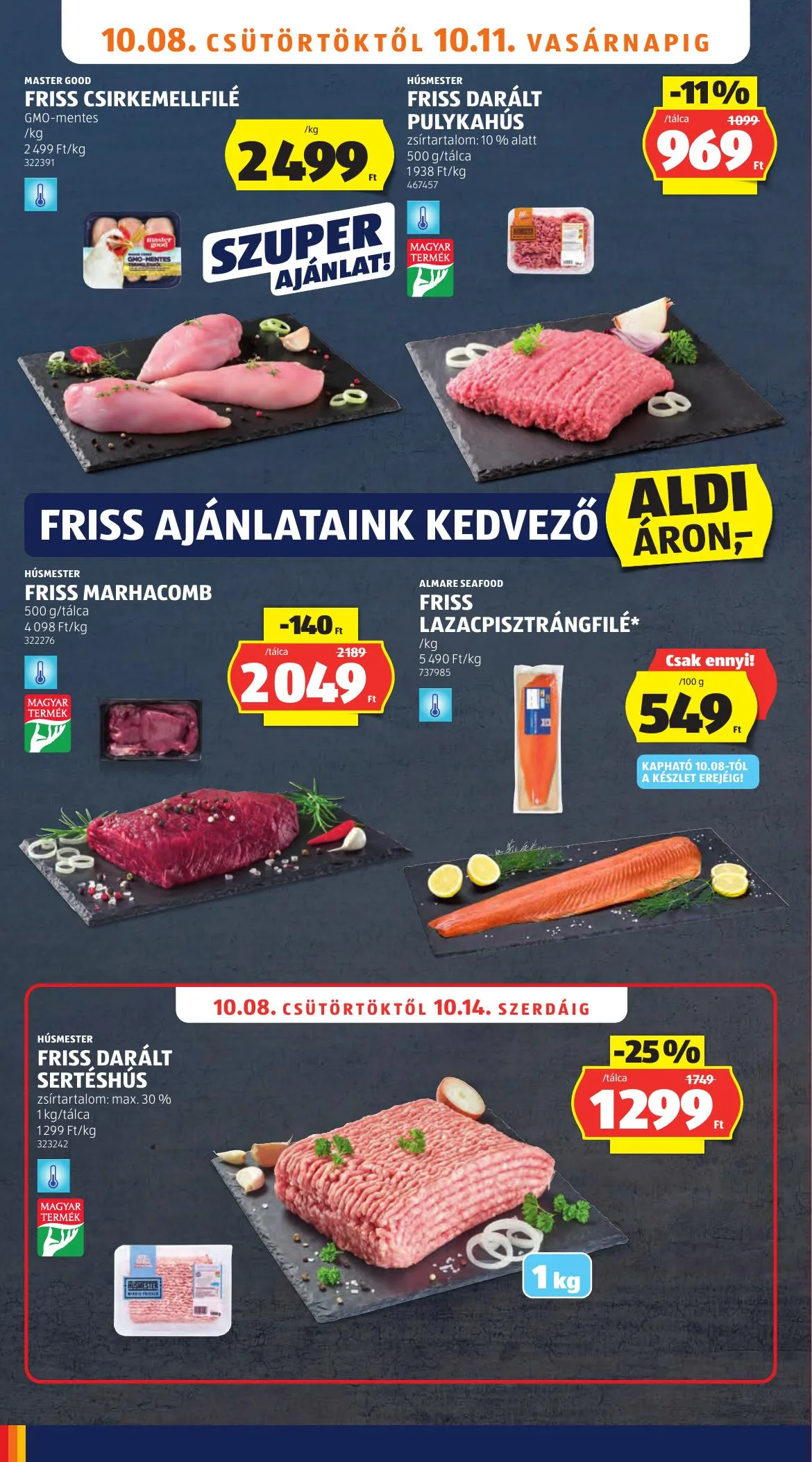 Aldi akciós újság 10.08–10.14 – 8. oldal