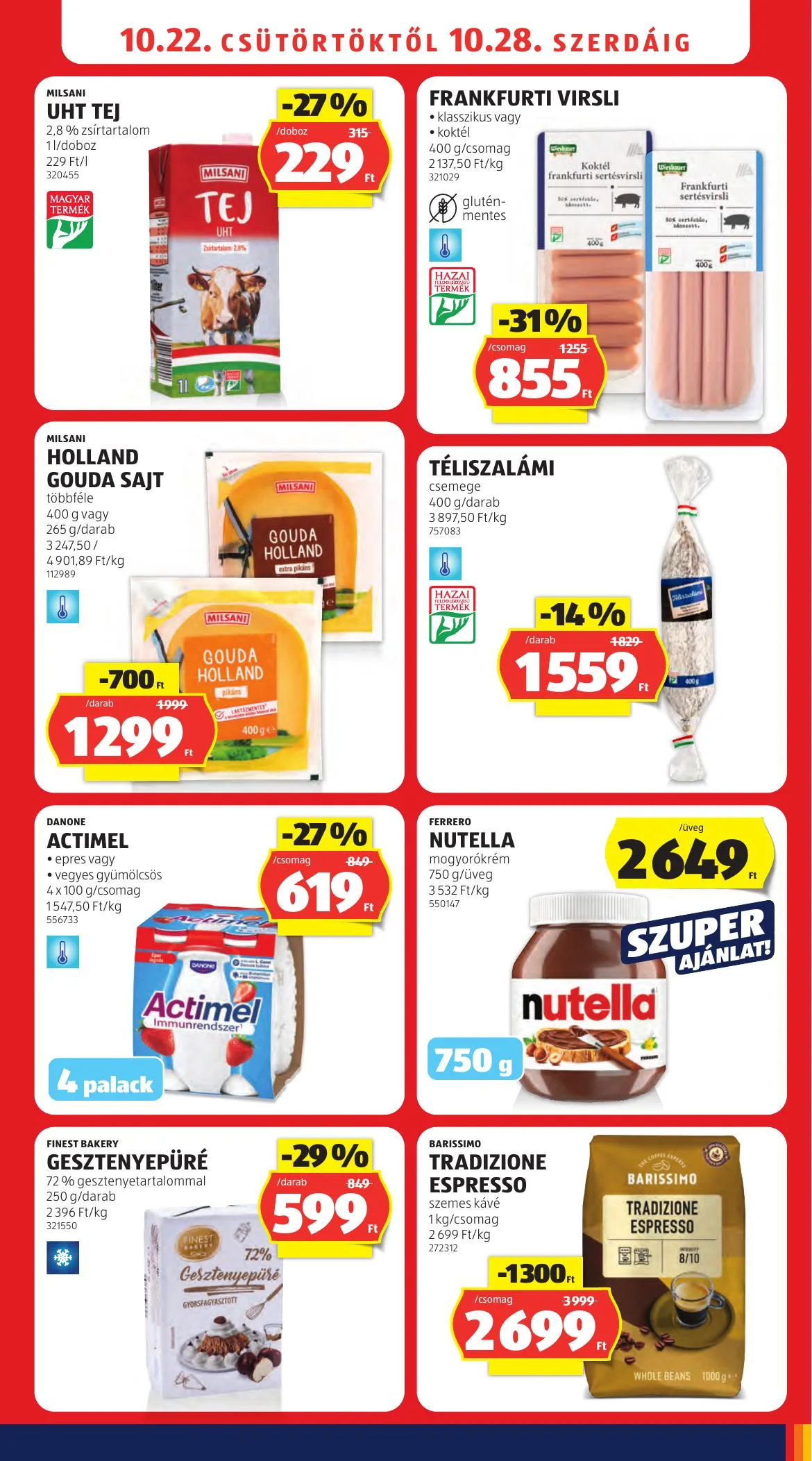 Aldi akciós újság 10.22–10.28 – 11. oldal