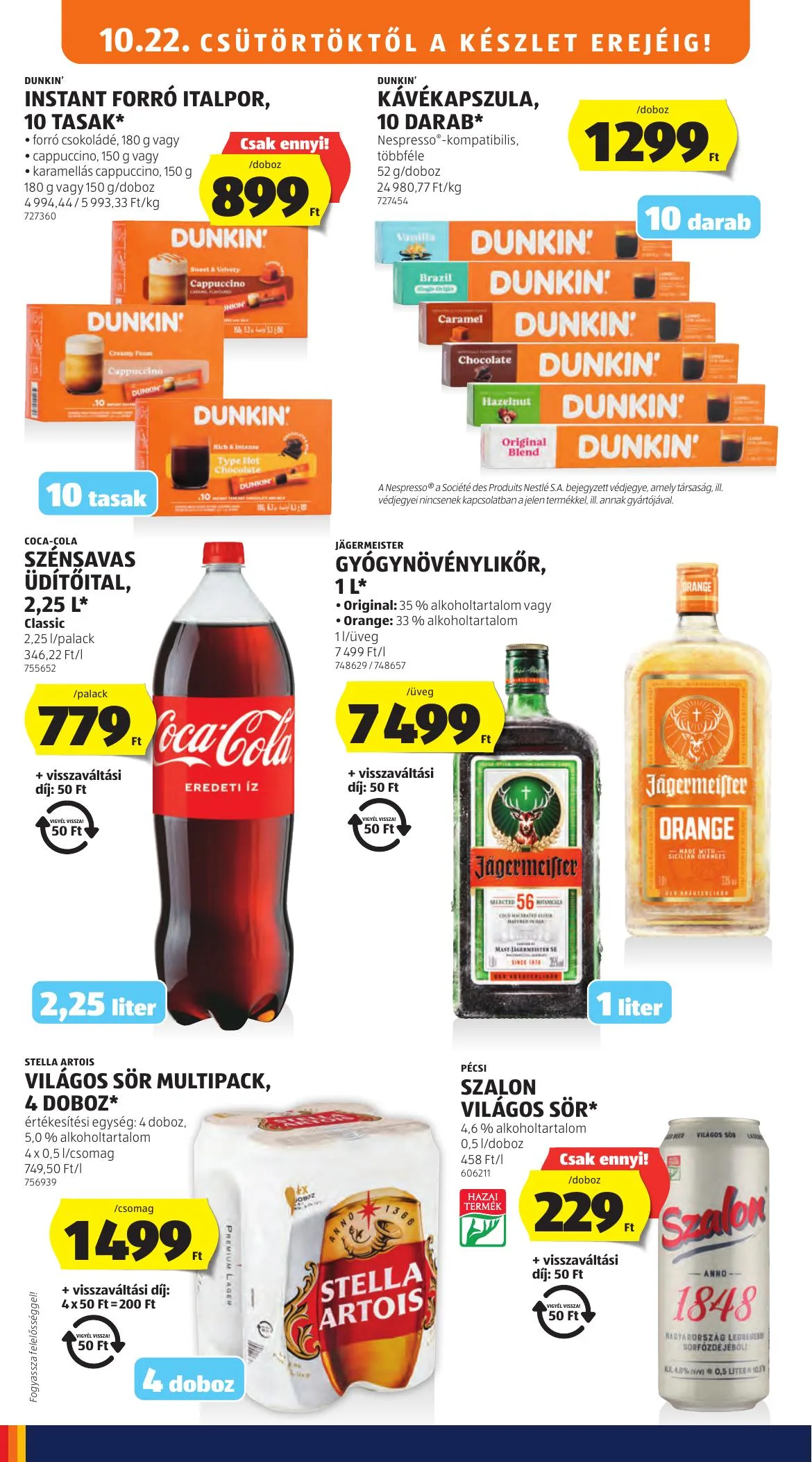 Aldi akciós újság 10.22–10.28 – 18. oldal