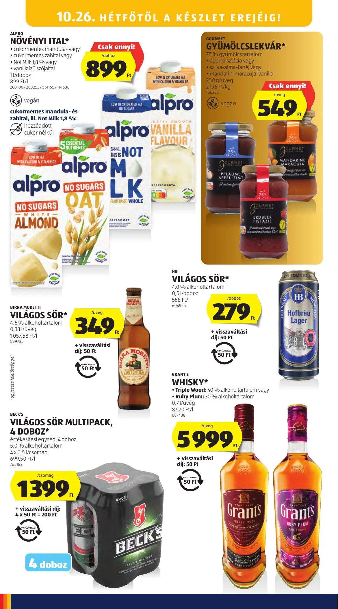 Aldi akciós újság 10.22–10.28 – 26. oldal