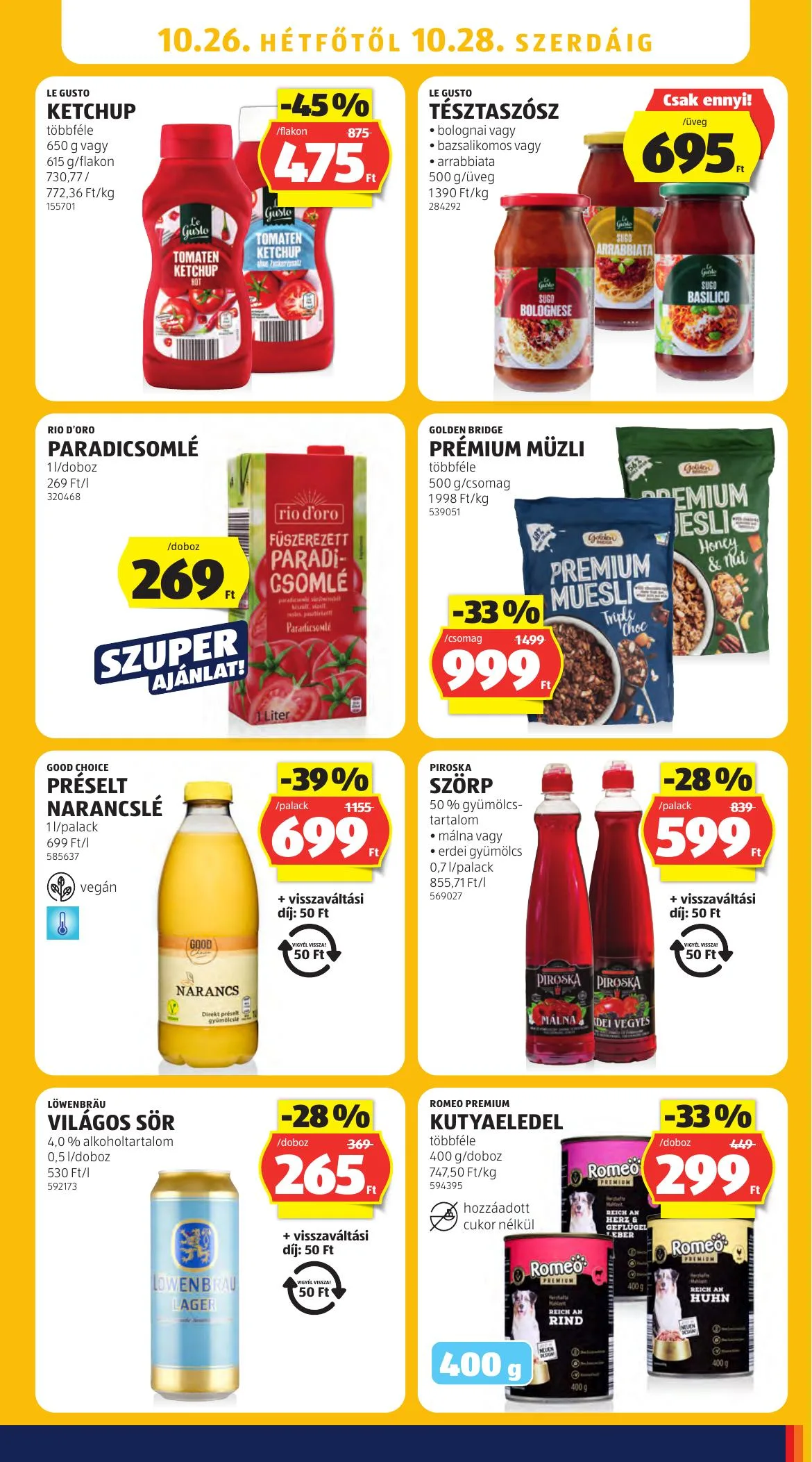 Aldi akciós újság 10.22–10.28 – 33. oldal
