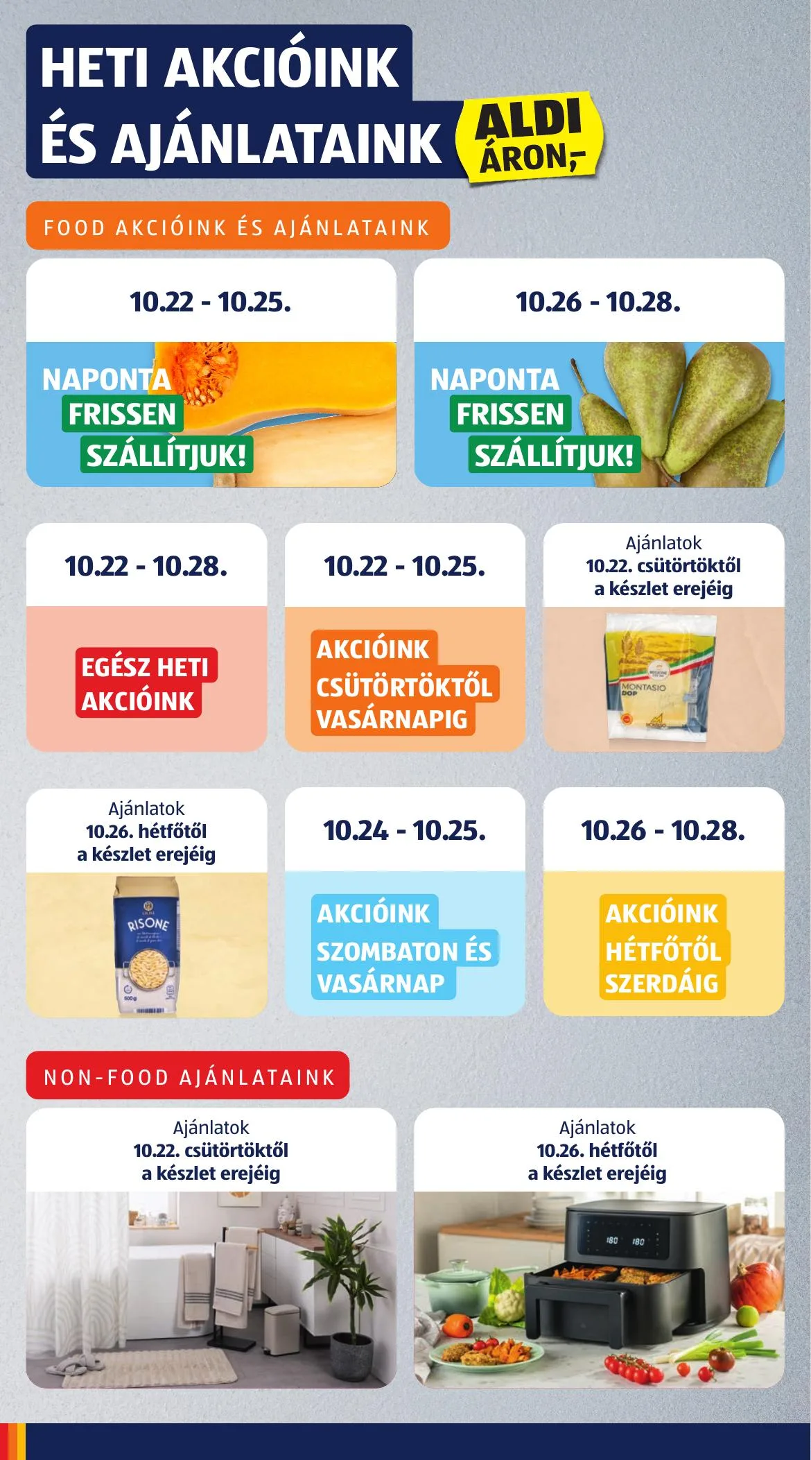 Aldi akciós újság 10.22–10.28 – 4. oldal