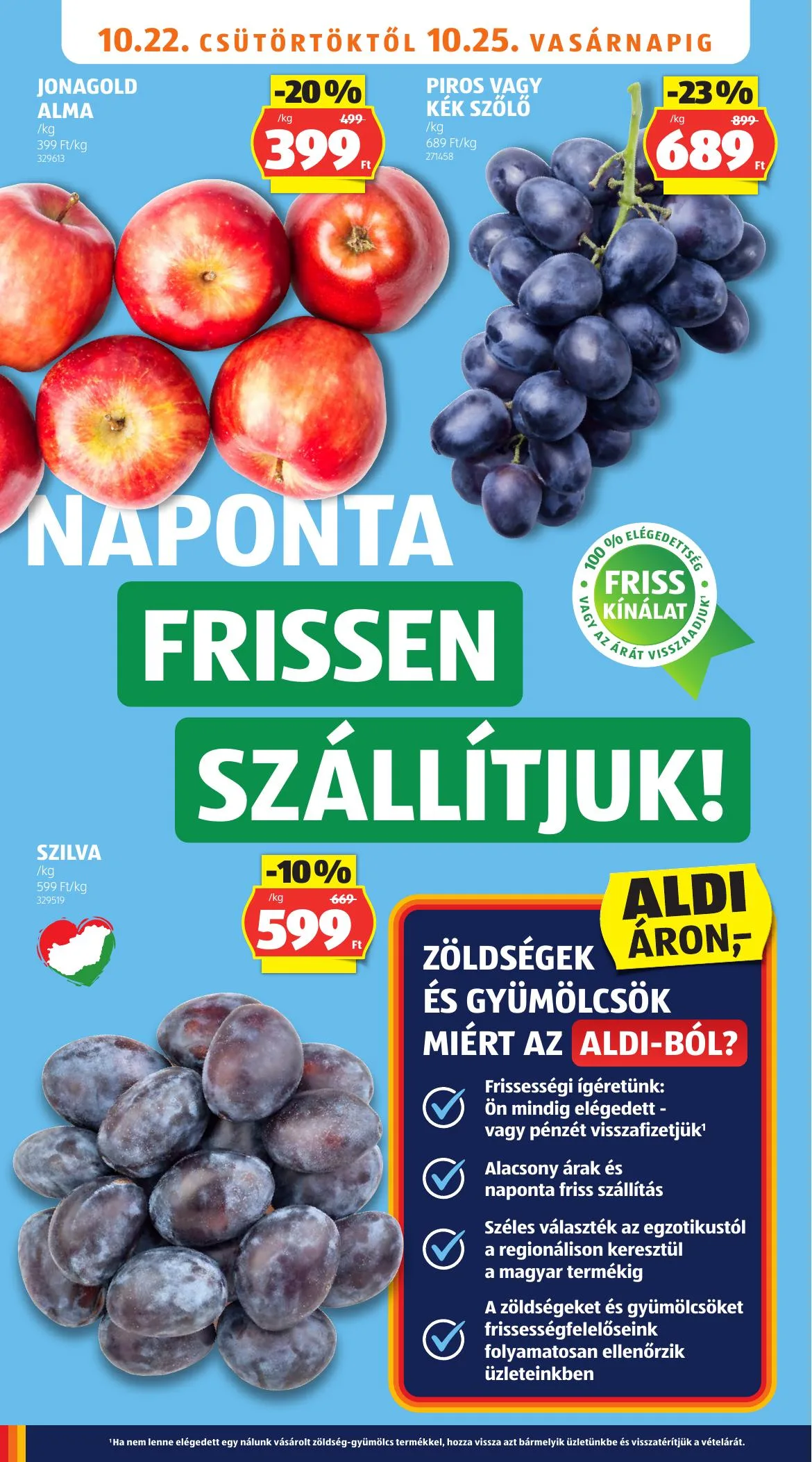 Aldi akciós újság 10.22–10.28 – 6. oldal