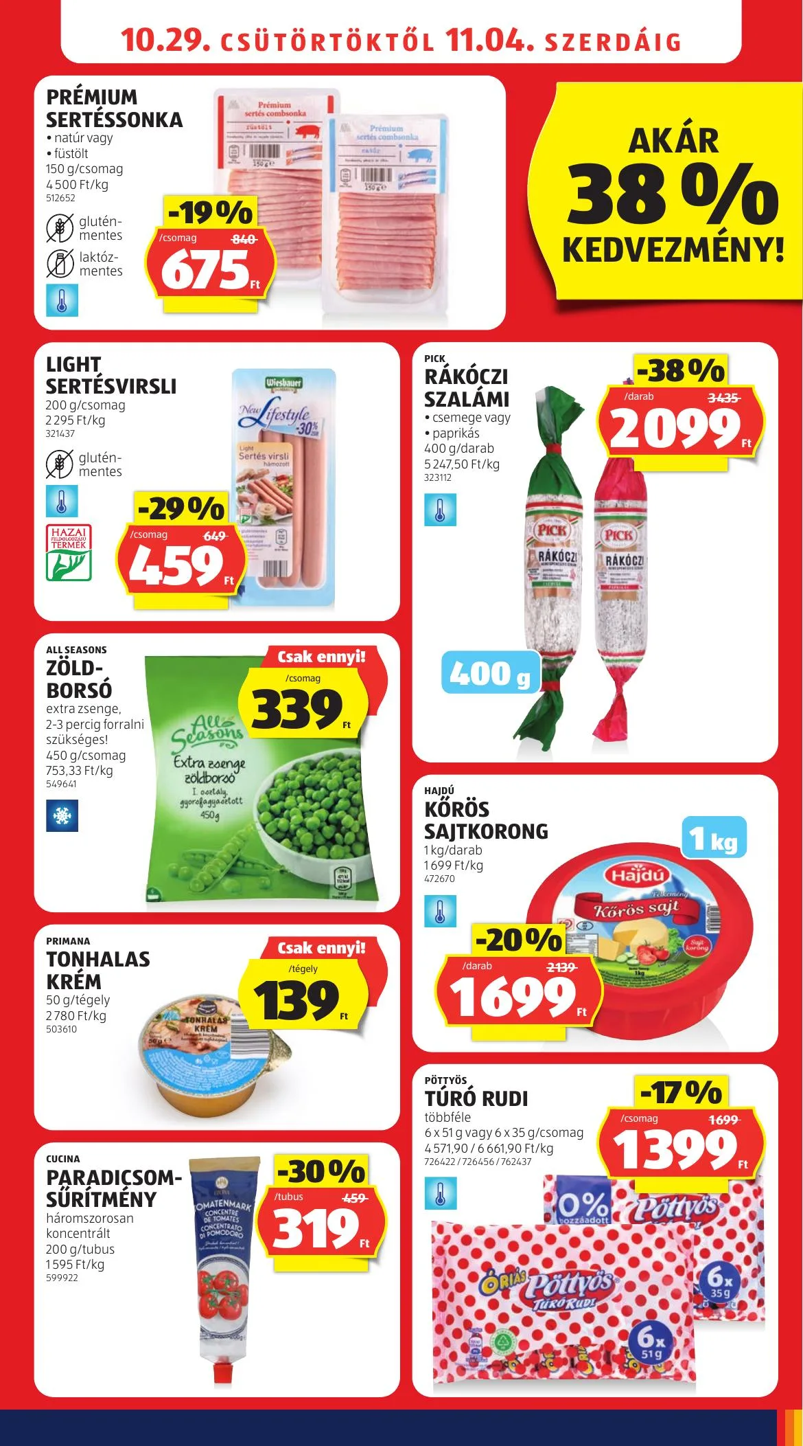 Aldi akciós újság 10.29–11.04 – 11. oldal