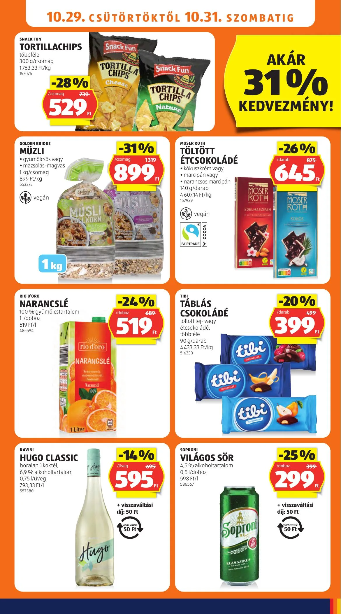 Aldi akciós újság 10.29–11.04 – 15. oldal