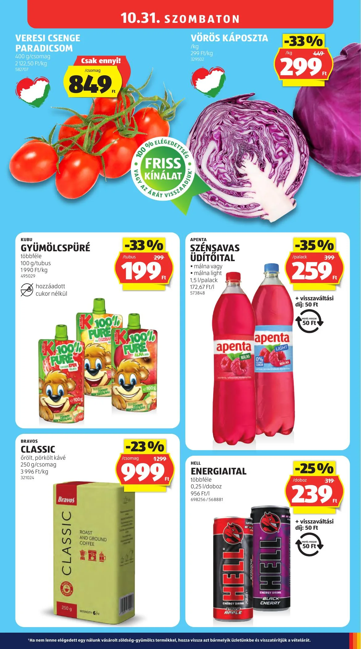 Aldi akciós újság 10.29–11.04 – 33. oldal