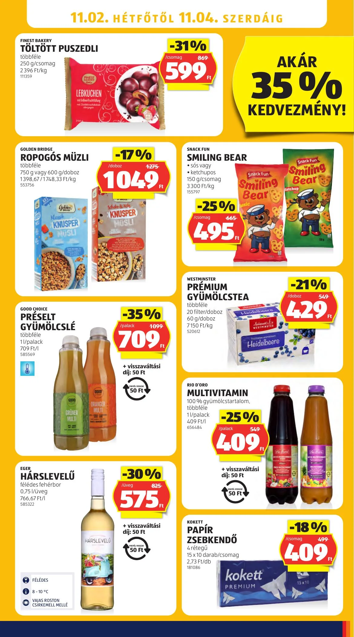 Aldi akciós újság 10.29–11.04 – 37. oldal