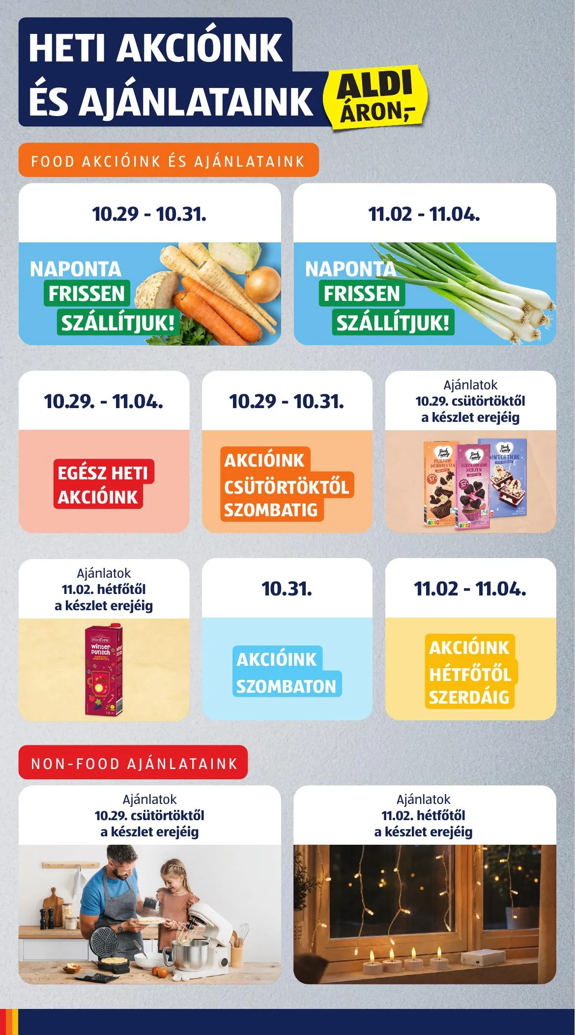 Aldi akciós újság 10.29–11.04 – 4. oldal