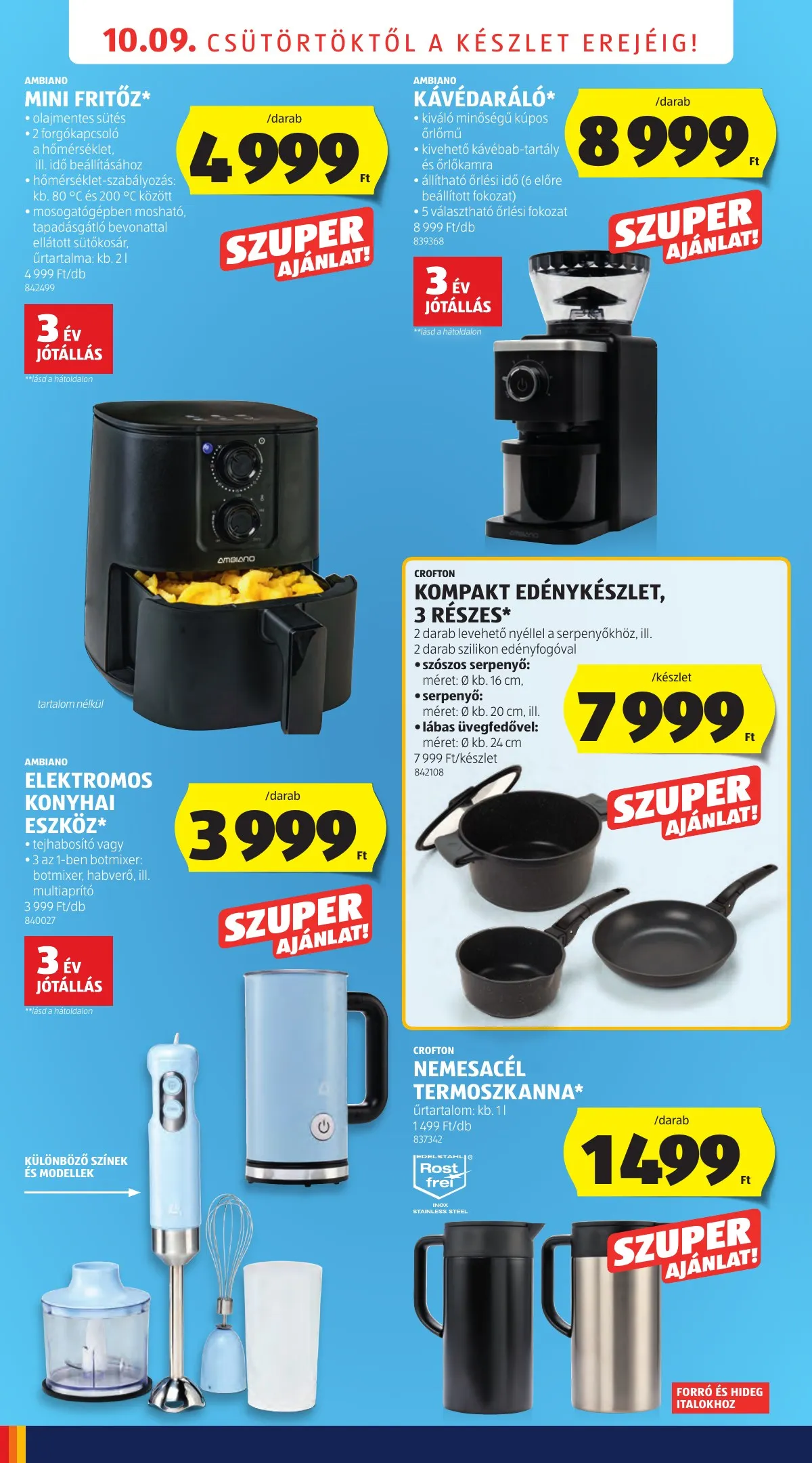 Aldi akciós újság Debrecen uzletnyitas 10.09–10.09 – 12. oldal