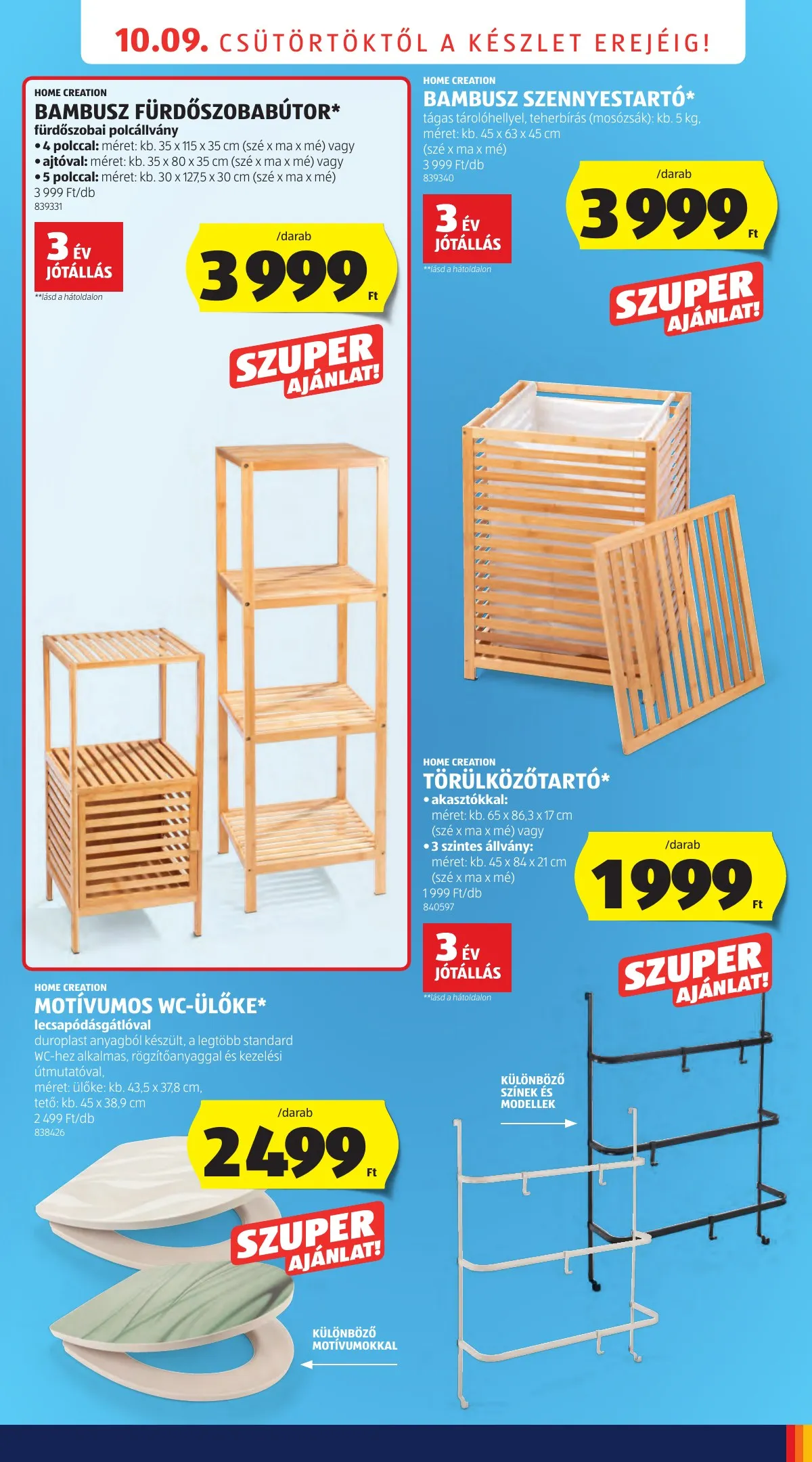 Aldi akciós újság Debrecen uzletnyitas 10.09–10.09 – 13. oldal