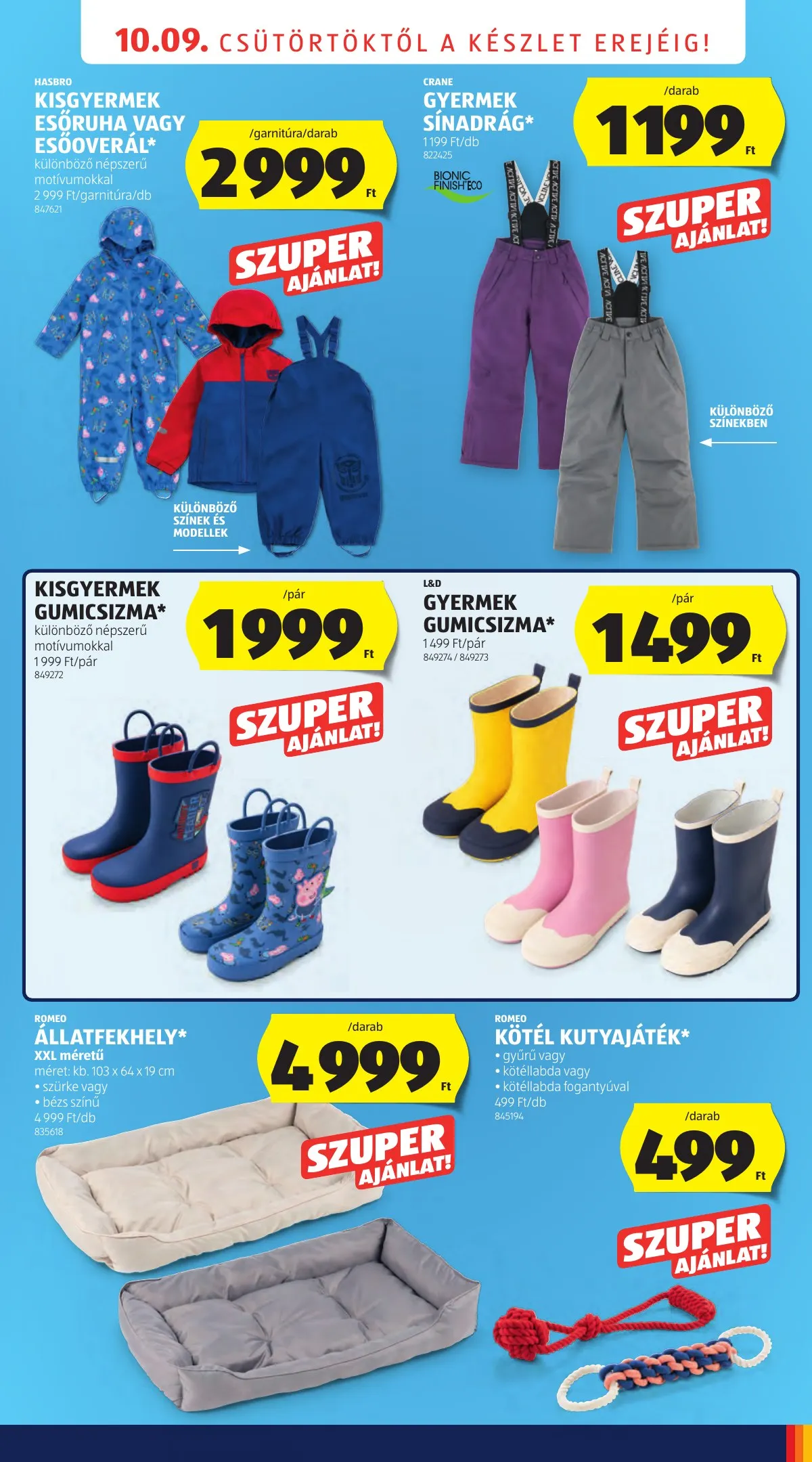 Aldi akciós újság Debrecen uzletnyitas 10.09–10.09 – 15. oldal