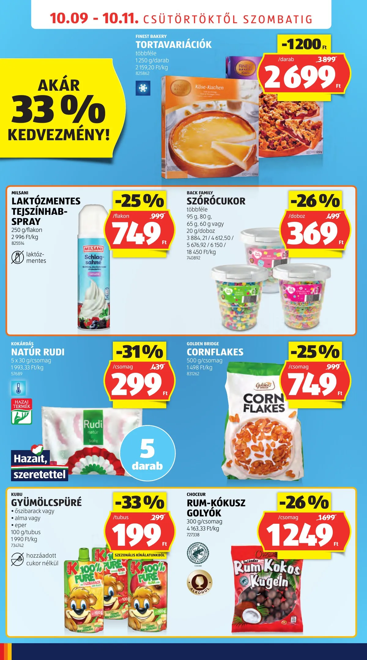 Aldi akciós újság Debrecen uzletnyitas 10.09–10.09 – 4. oldal