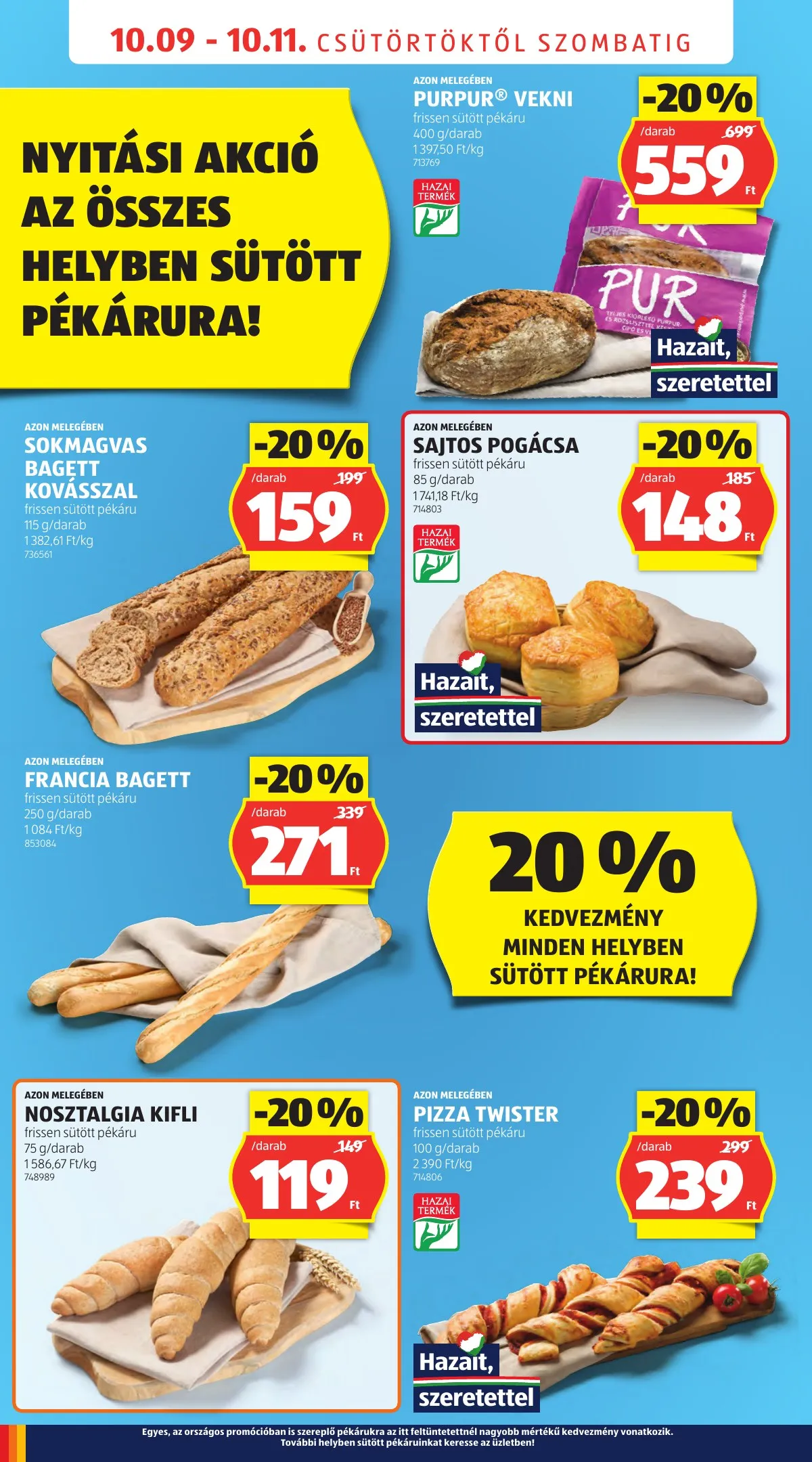 Aldi akciós újság Debrecen uzletnyitas 10.09–10.09 – 6. oldal