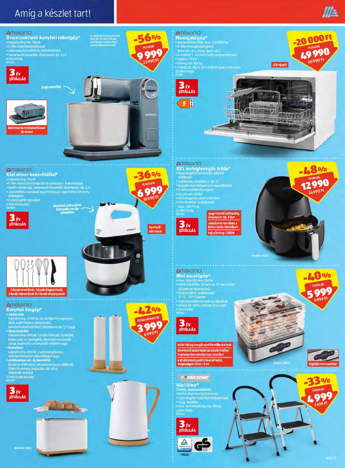 Aldi akciós újság Godollo 09.09–09.11 – 7. oldal