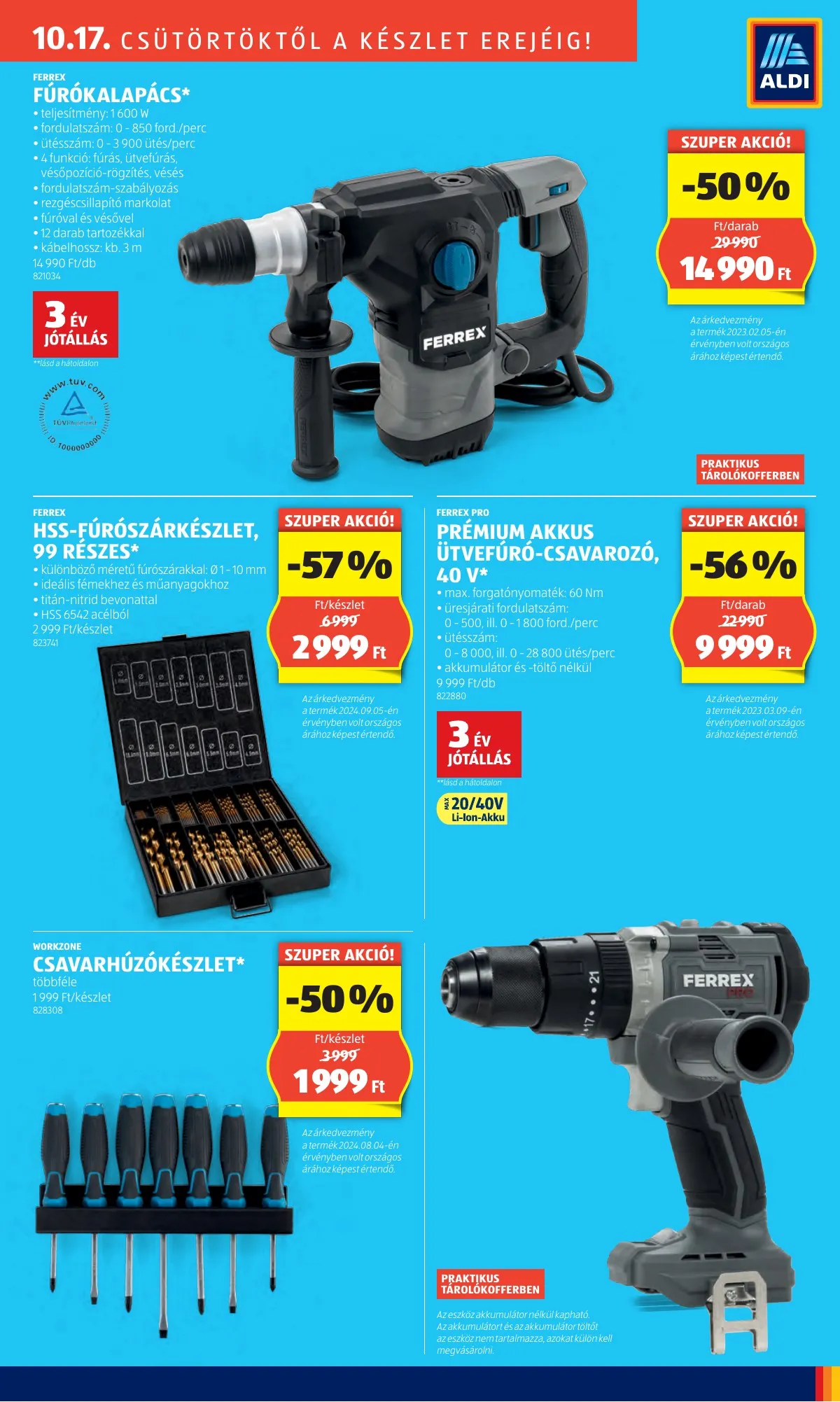 Aldi akciós újság Kecskemét nyitas 10.17–10.17 – 11. oldal